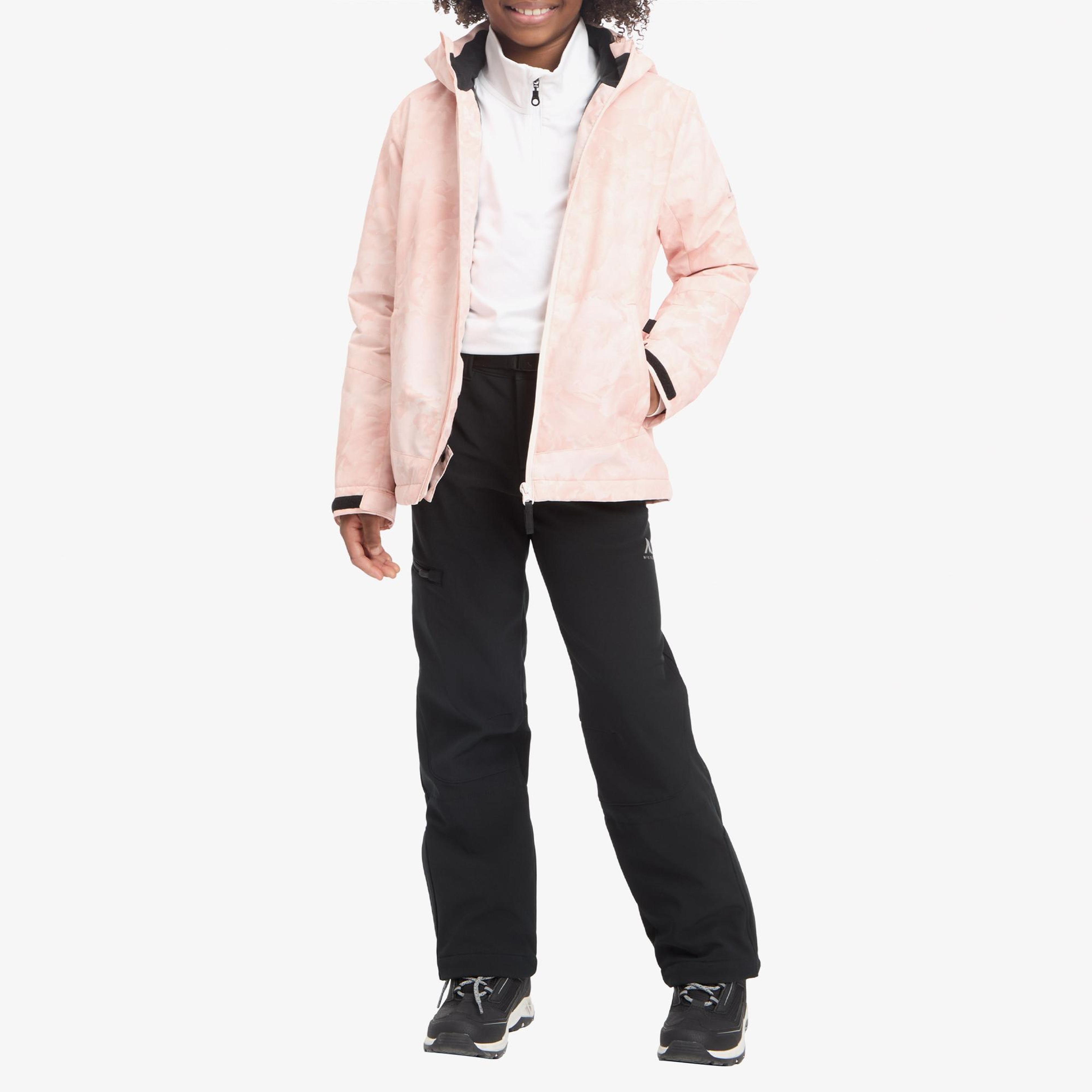 McKinley Flora Çocuk Pembe Kayak Montu