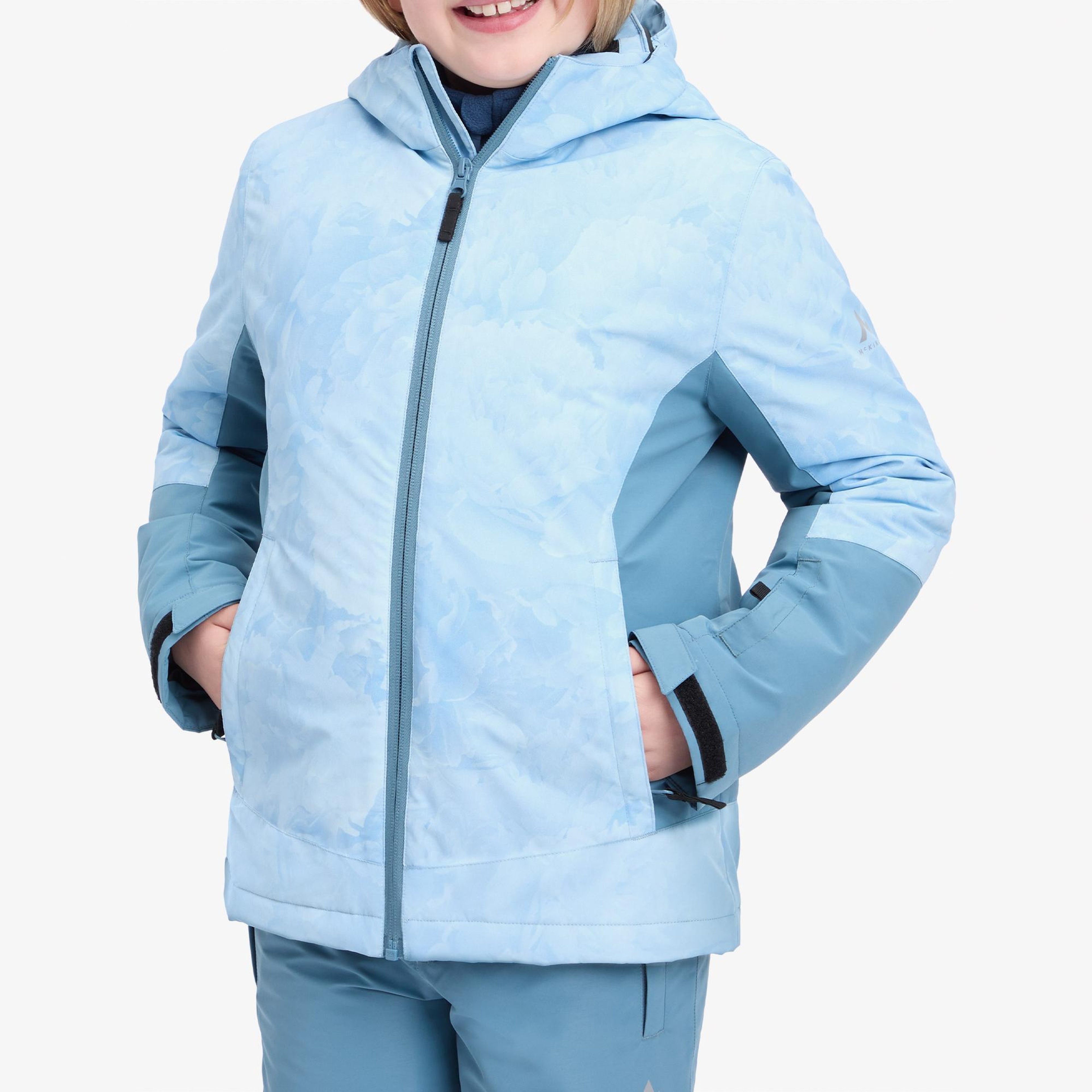 McKinley Flora Çocuk Mavi Kayak Montu