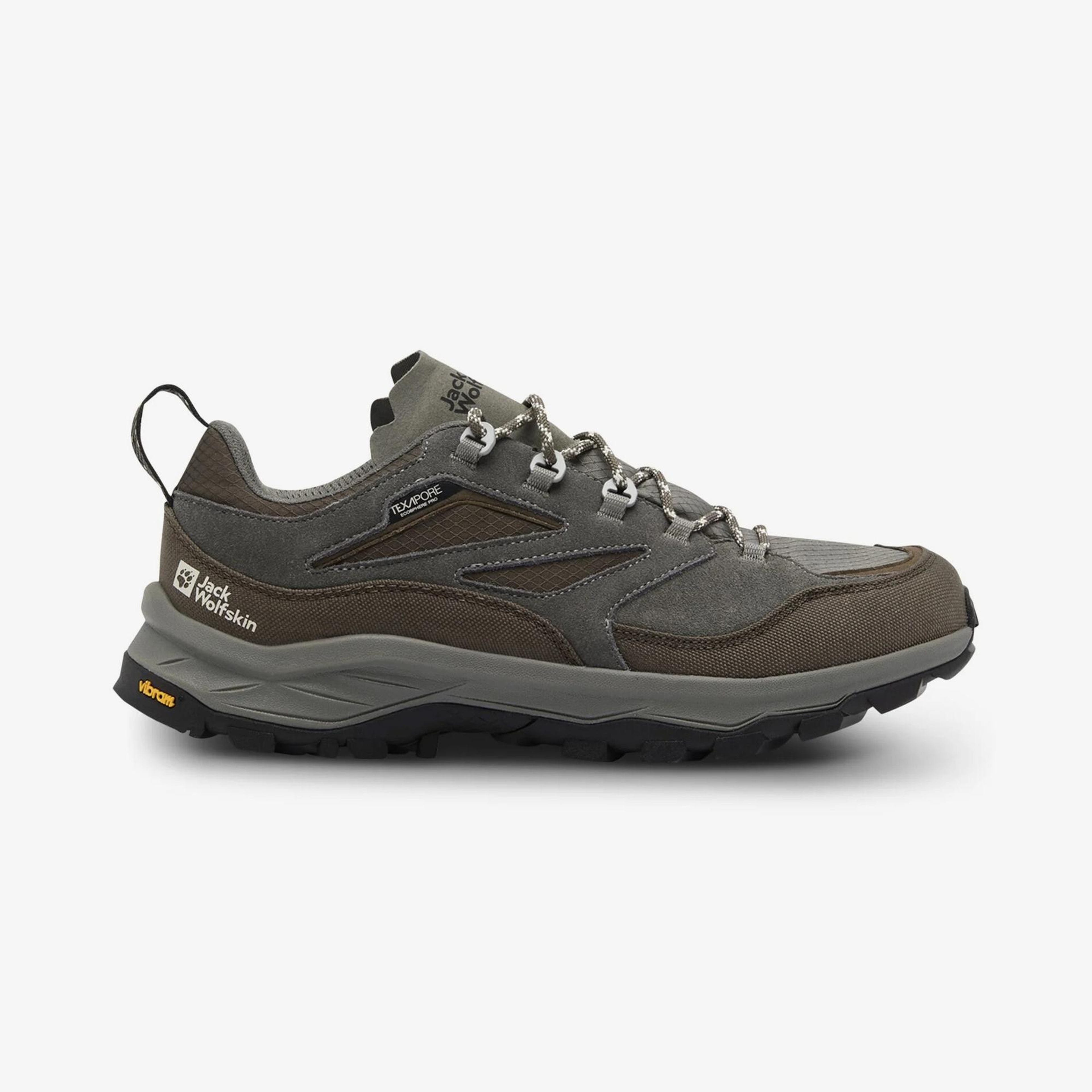 Jack Wolfskin Cyrox Texapore Low Erkek Kahverengi Outdoor Ayakkabı
