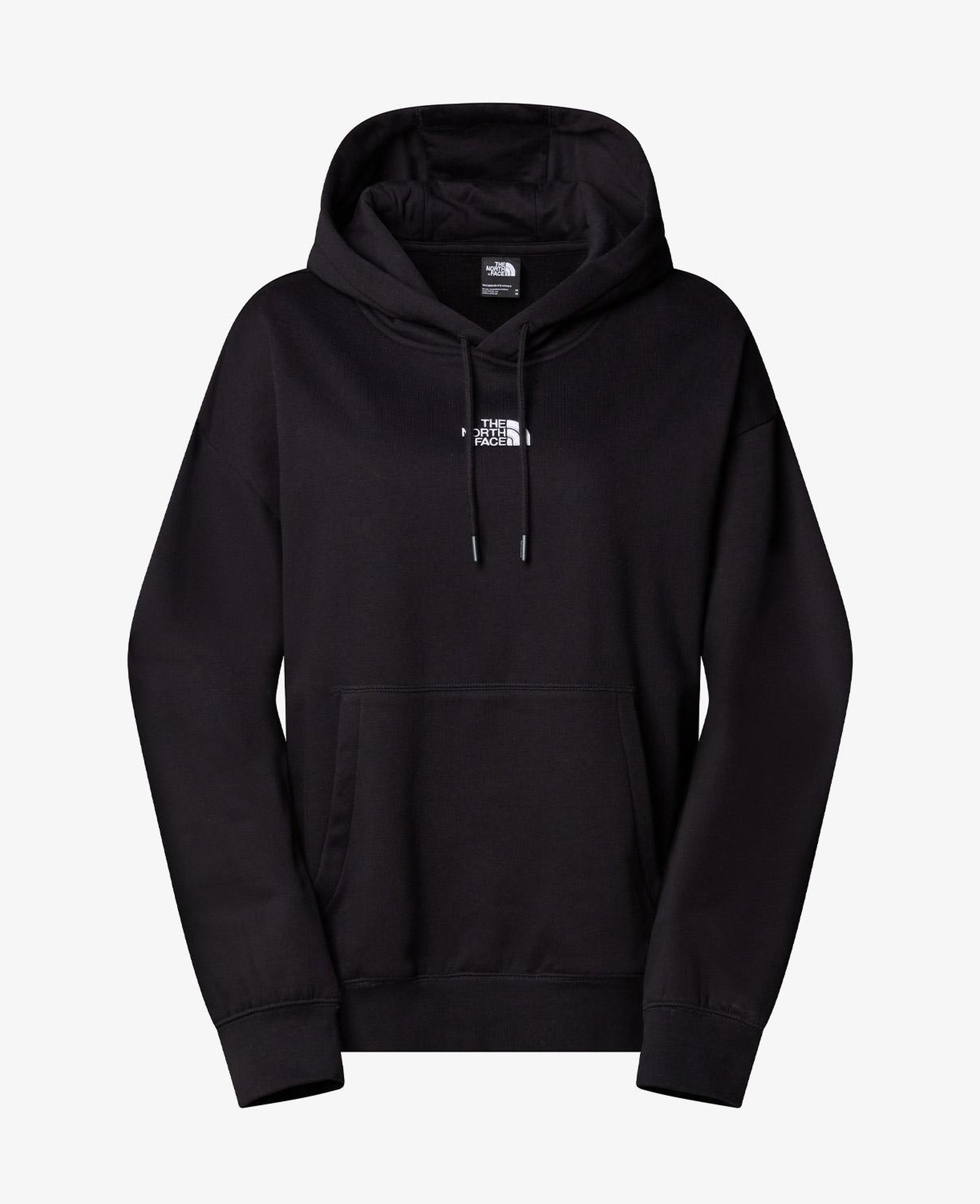 The North Face Essentials Oversize Kadın Siyah Günlük Sweatshirt