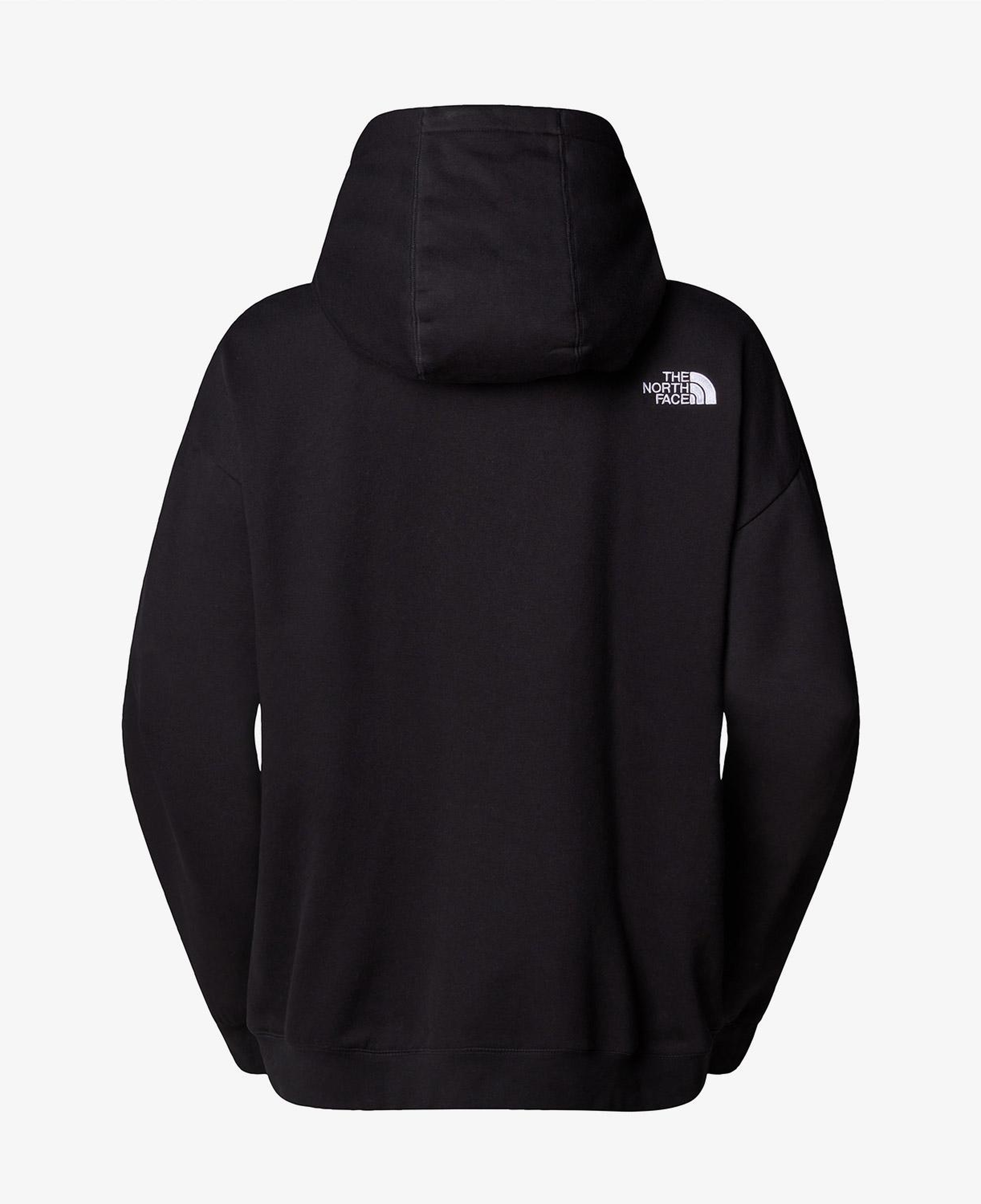 The North Face Essentials Oversize Kadın Siyah Günlük Sweatshirt
