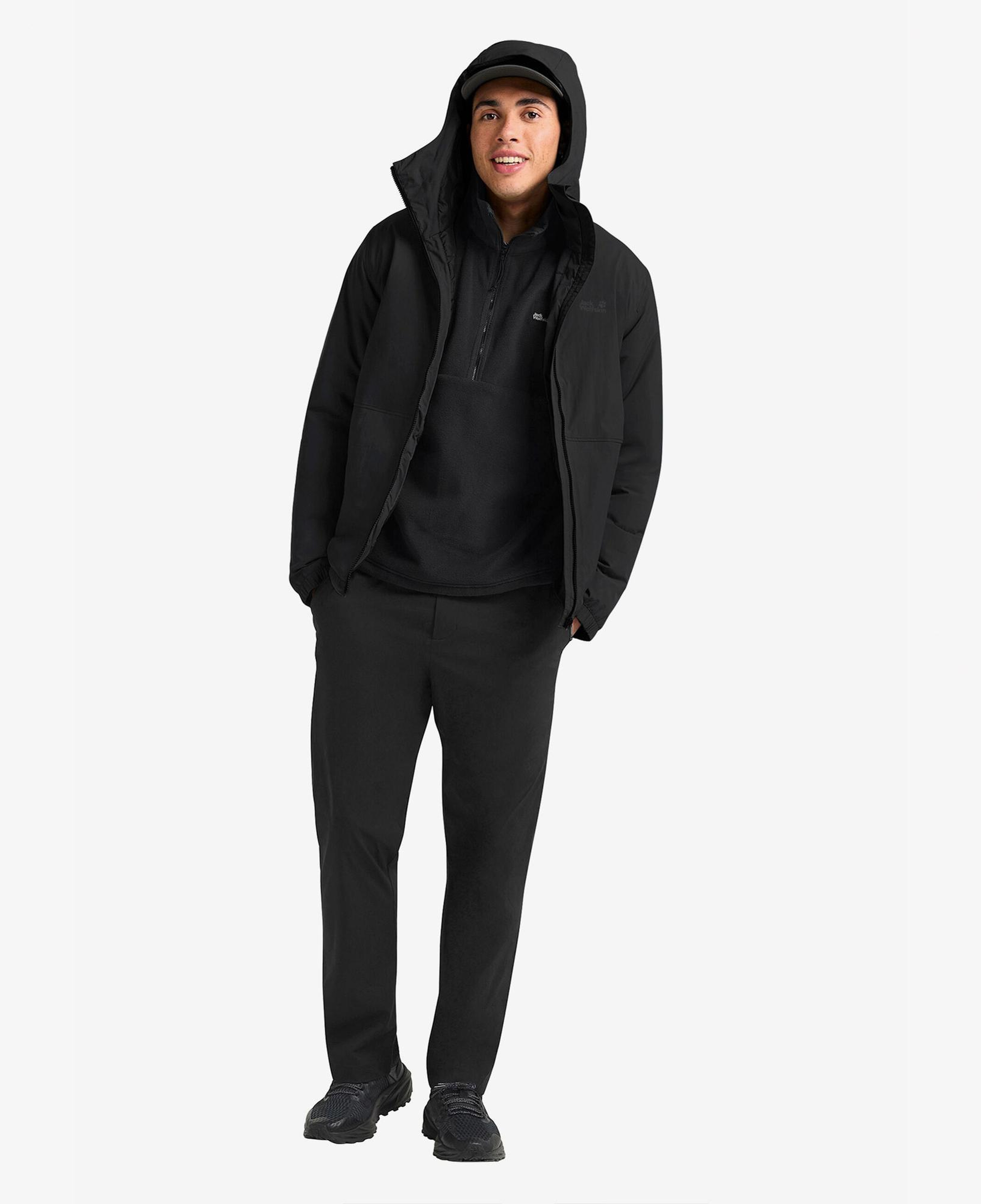 Jack Wolfskin Pamir Erkek Siyah Outdoor Ceket