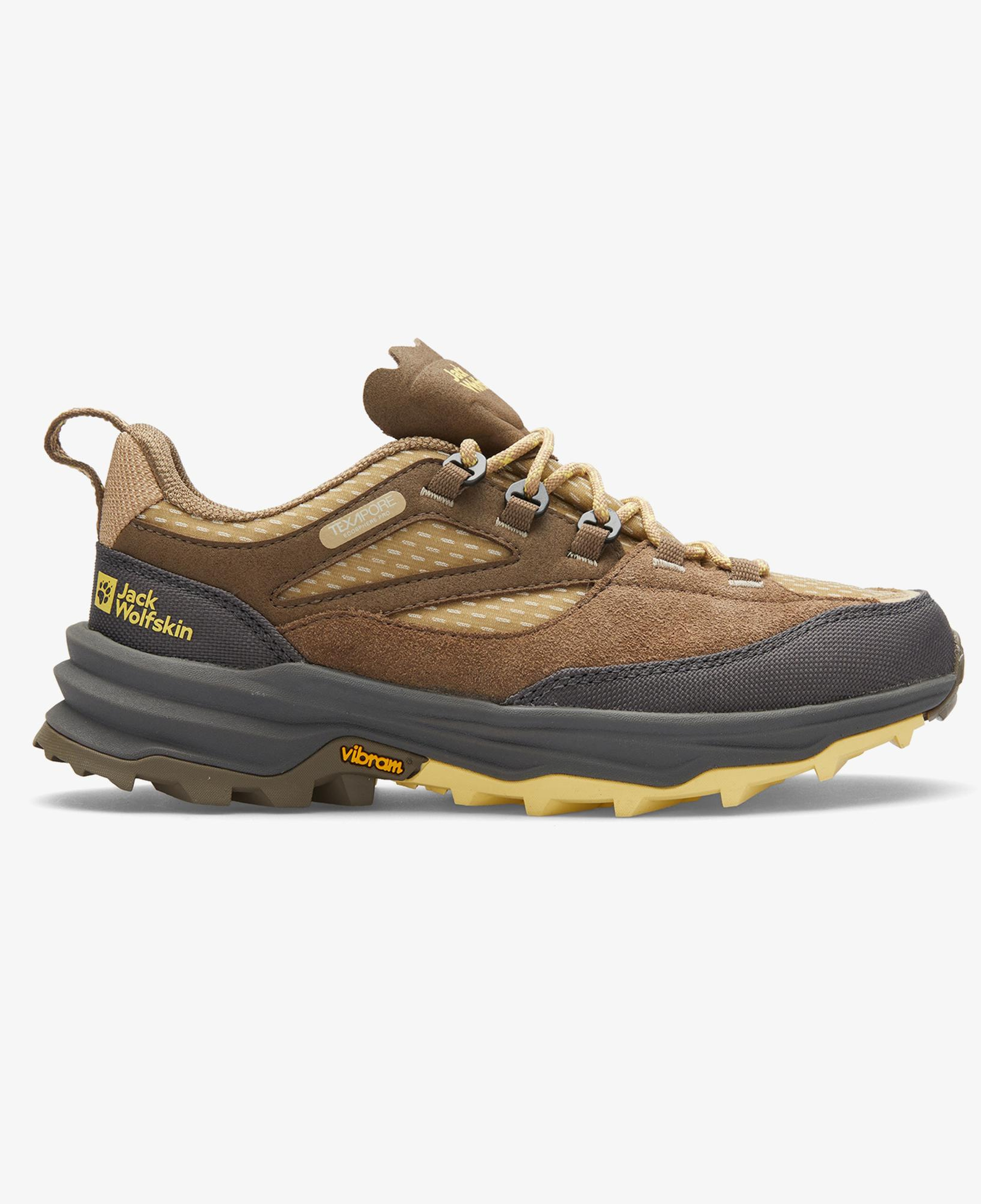 Jack Wolfskin Cyrox Texapore Low Kadın Krem Outdoor Ayakkabı