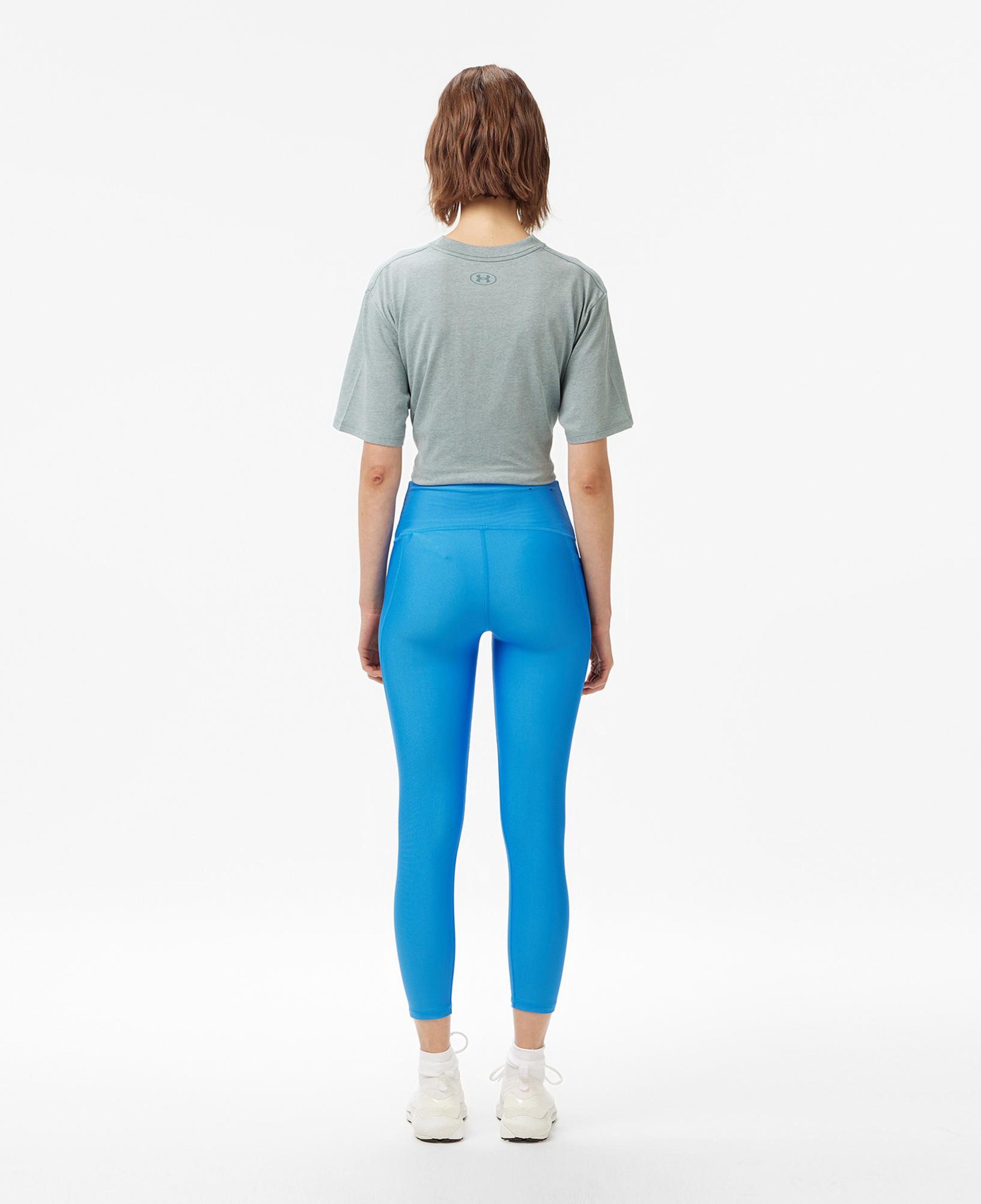 Under Armour Tech Hi Ankle Leg Kadın Mavi Antrenman Tayt