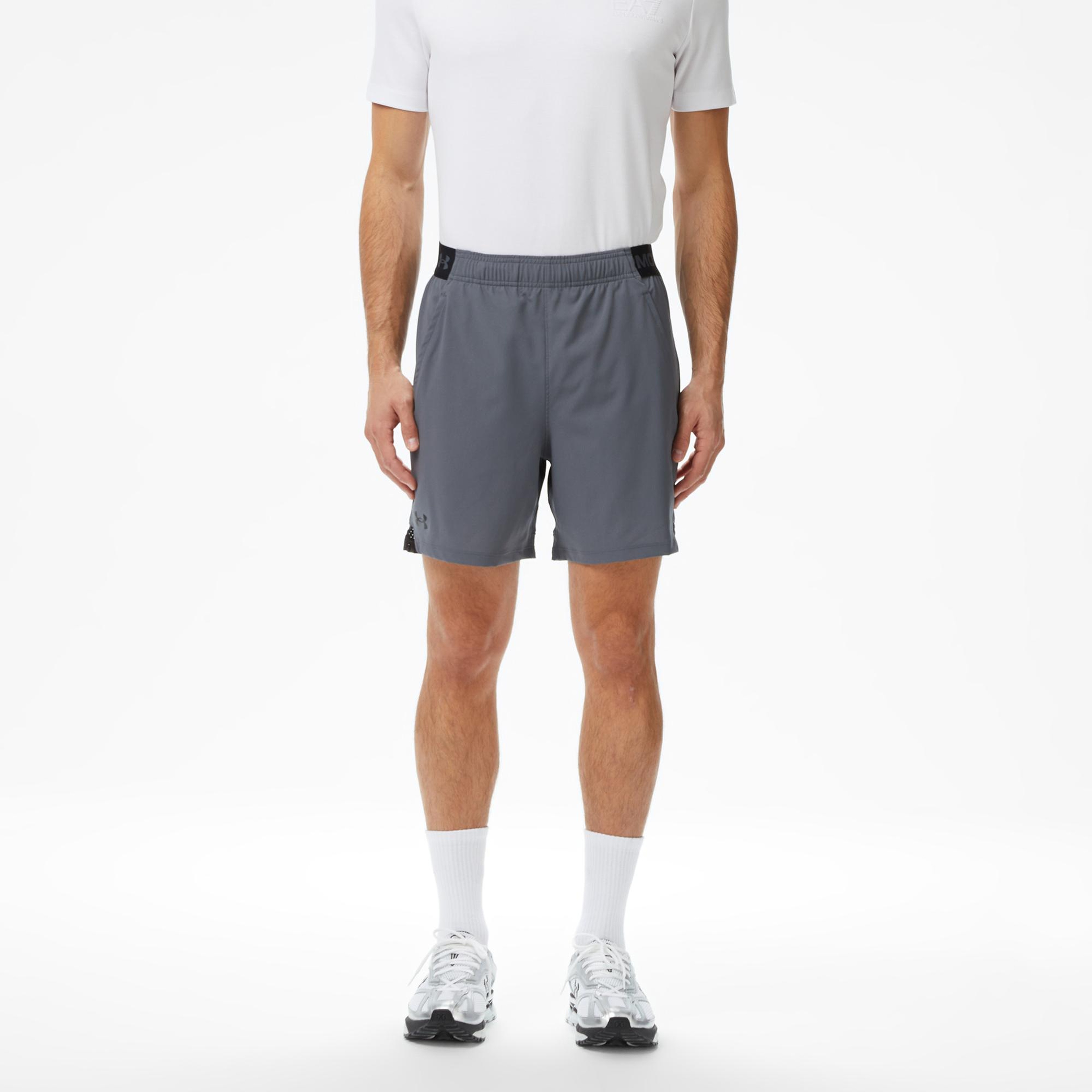 Under Armour Anish Woen 6İn Erkek Gri Antrenman Şort