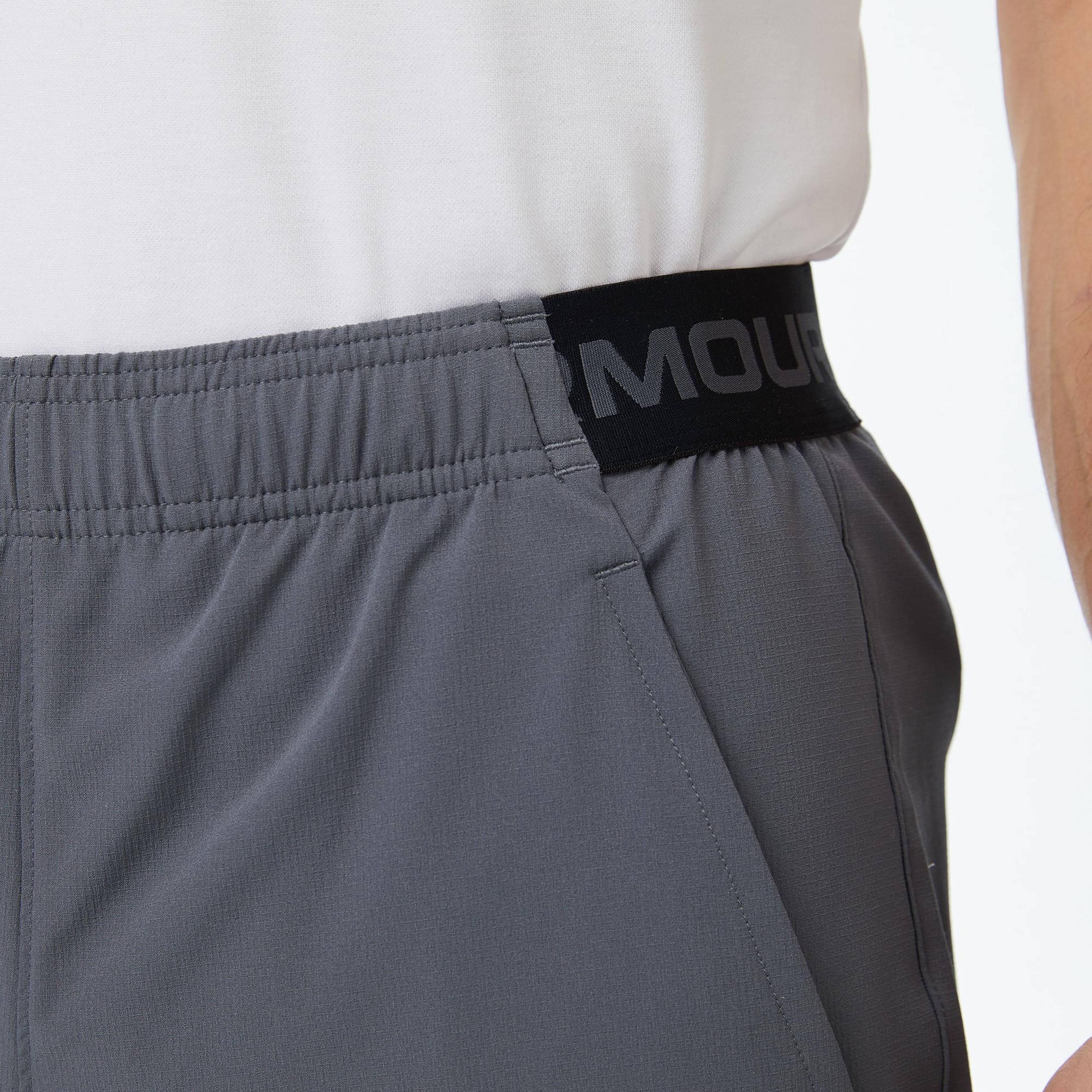 Under Armour Anish Woen 6İn Erkek Gri Antrenman Şort