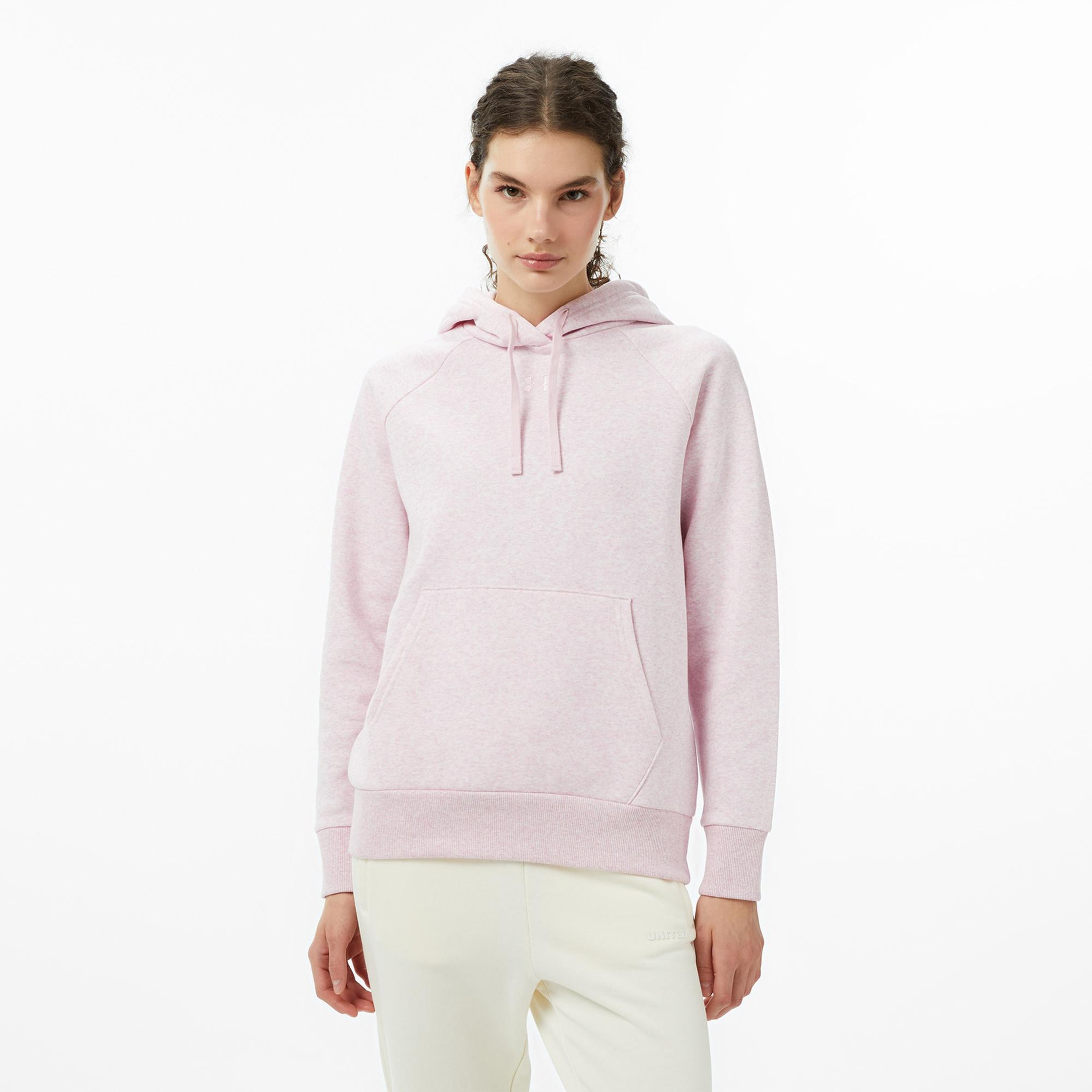 Under Armour Rial Fleece Kadın Pembe Sweatshirt