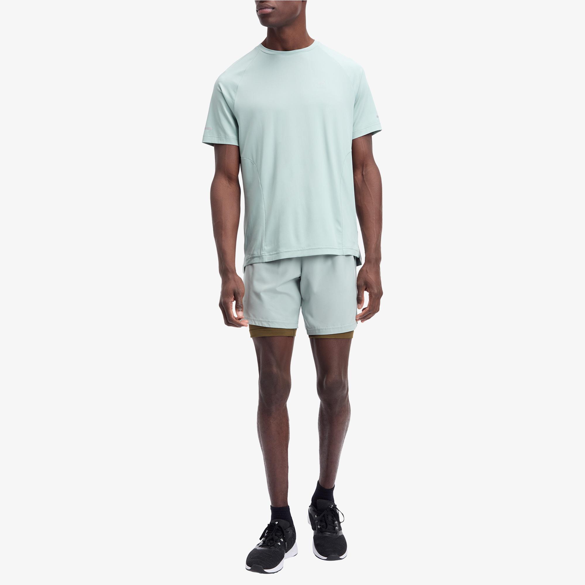 Energetics Ellazor II Ss Erkek Mavi Koşu T-Shirt