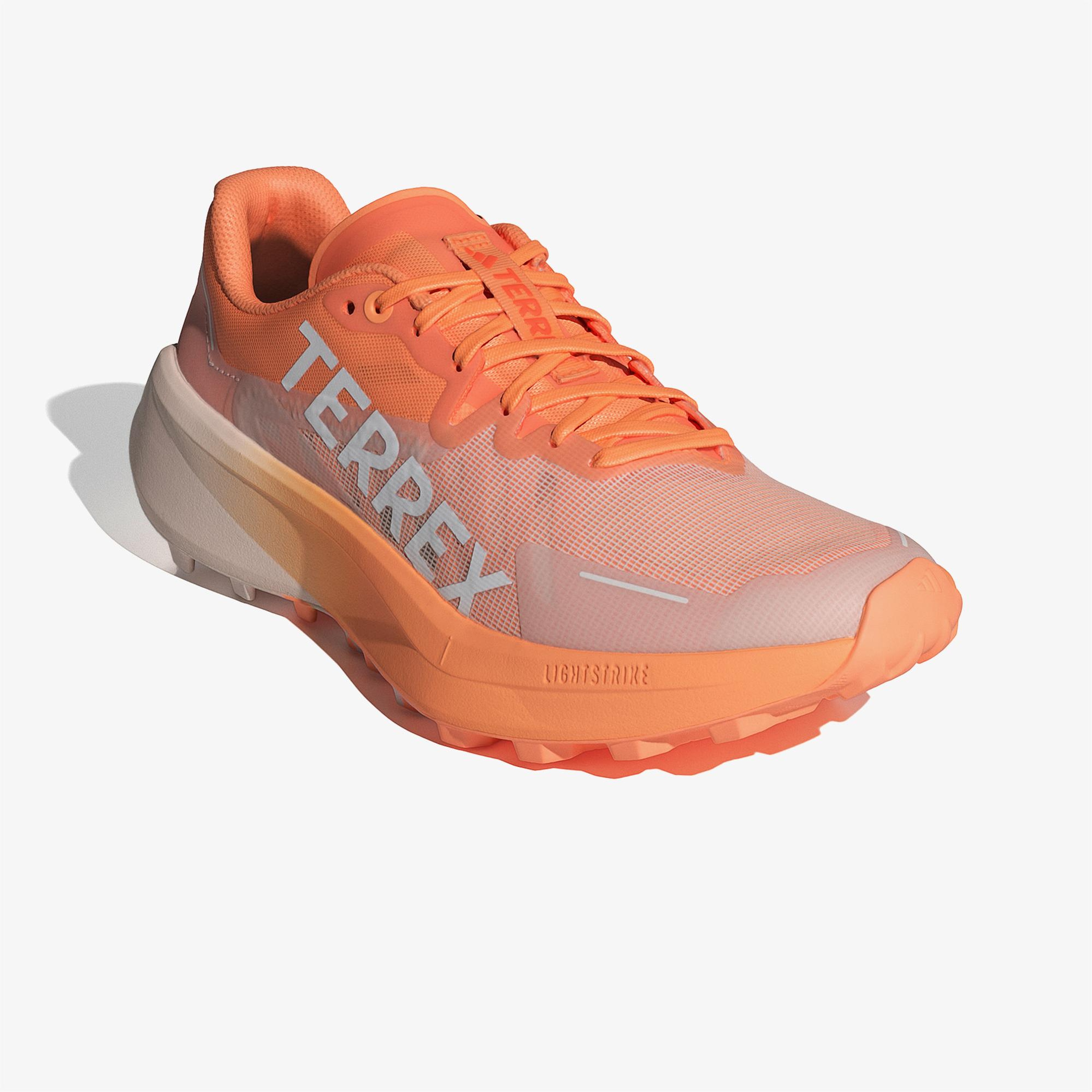 adidas Terrex Agravic 3 Trail Kadın Turuncu Koşu Ayakkabısı