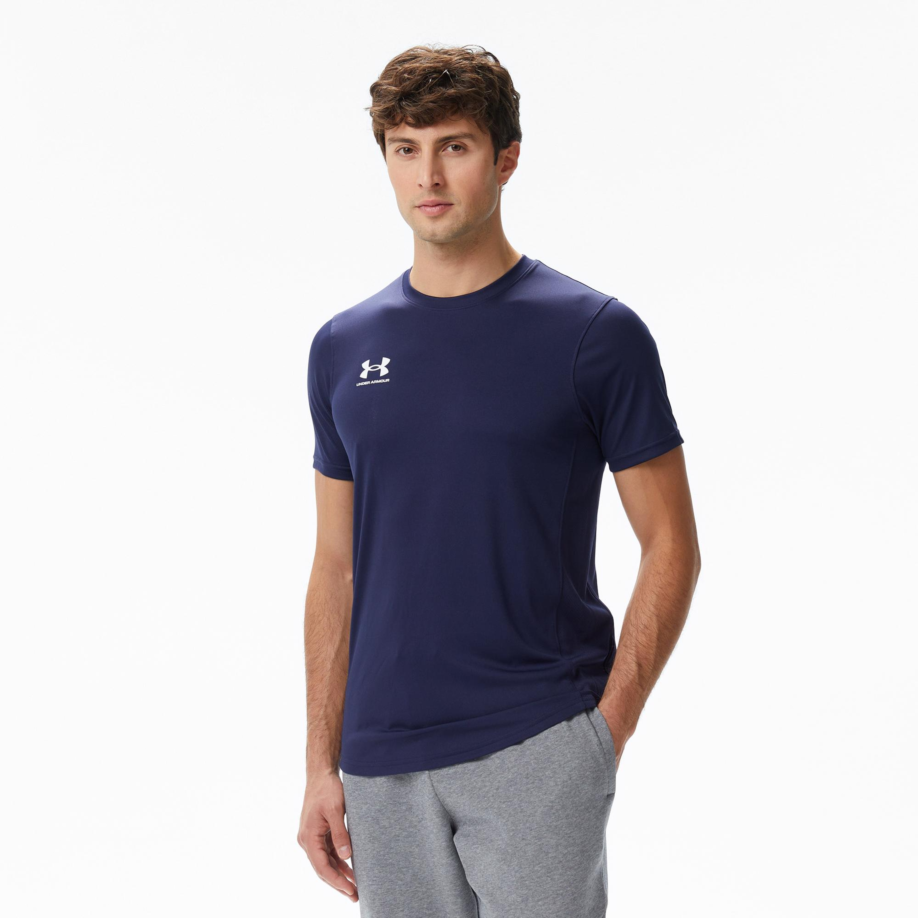 Under Armour M'S Ch. Train Ss Erkek Lacivert Futbol T-Shirt