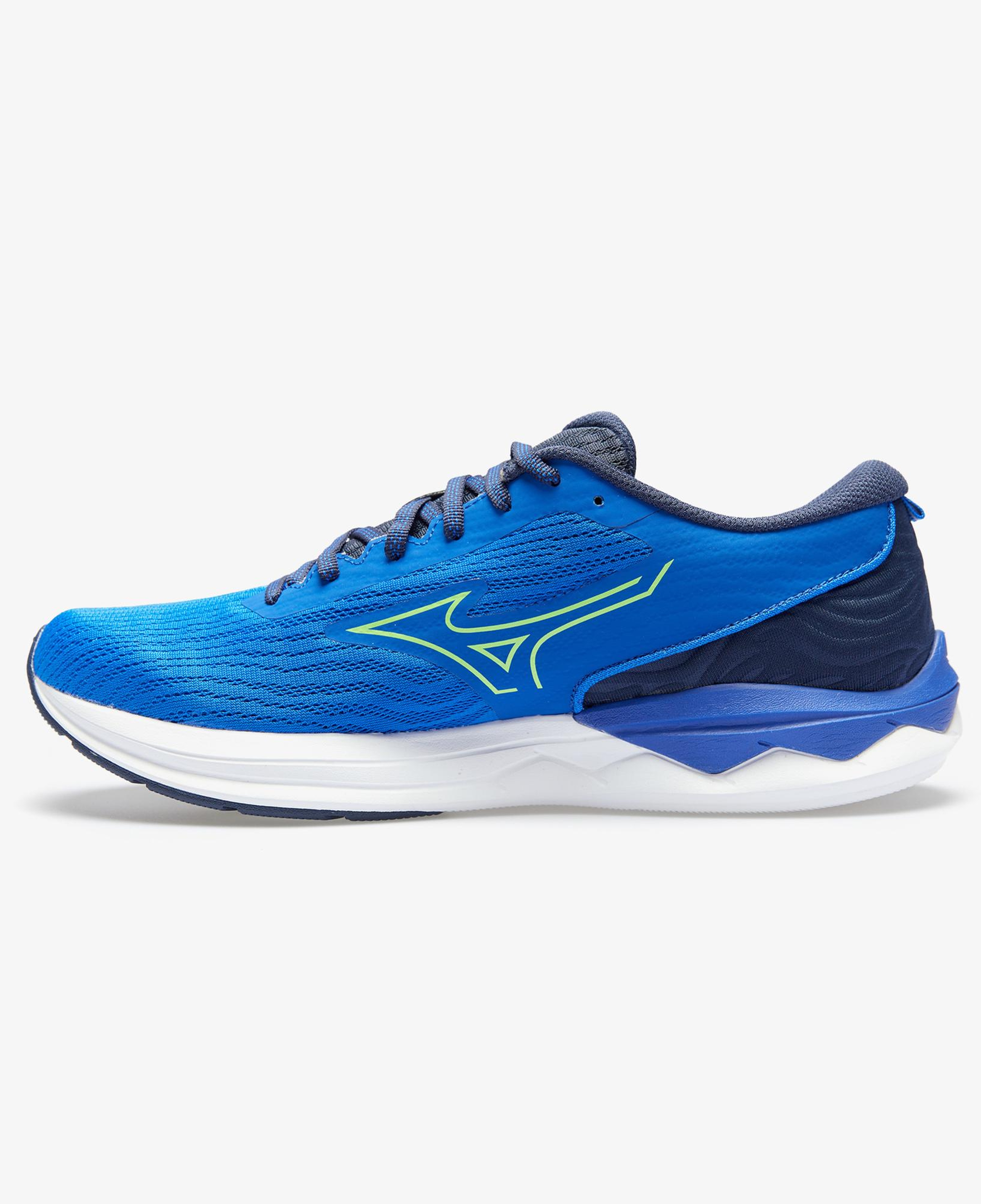 Mizuno Wave Revolt 3 Erkek Mavi Koşu Ayakkabısı