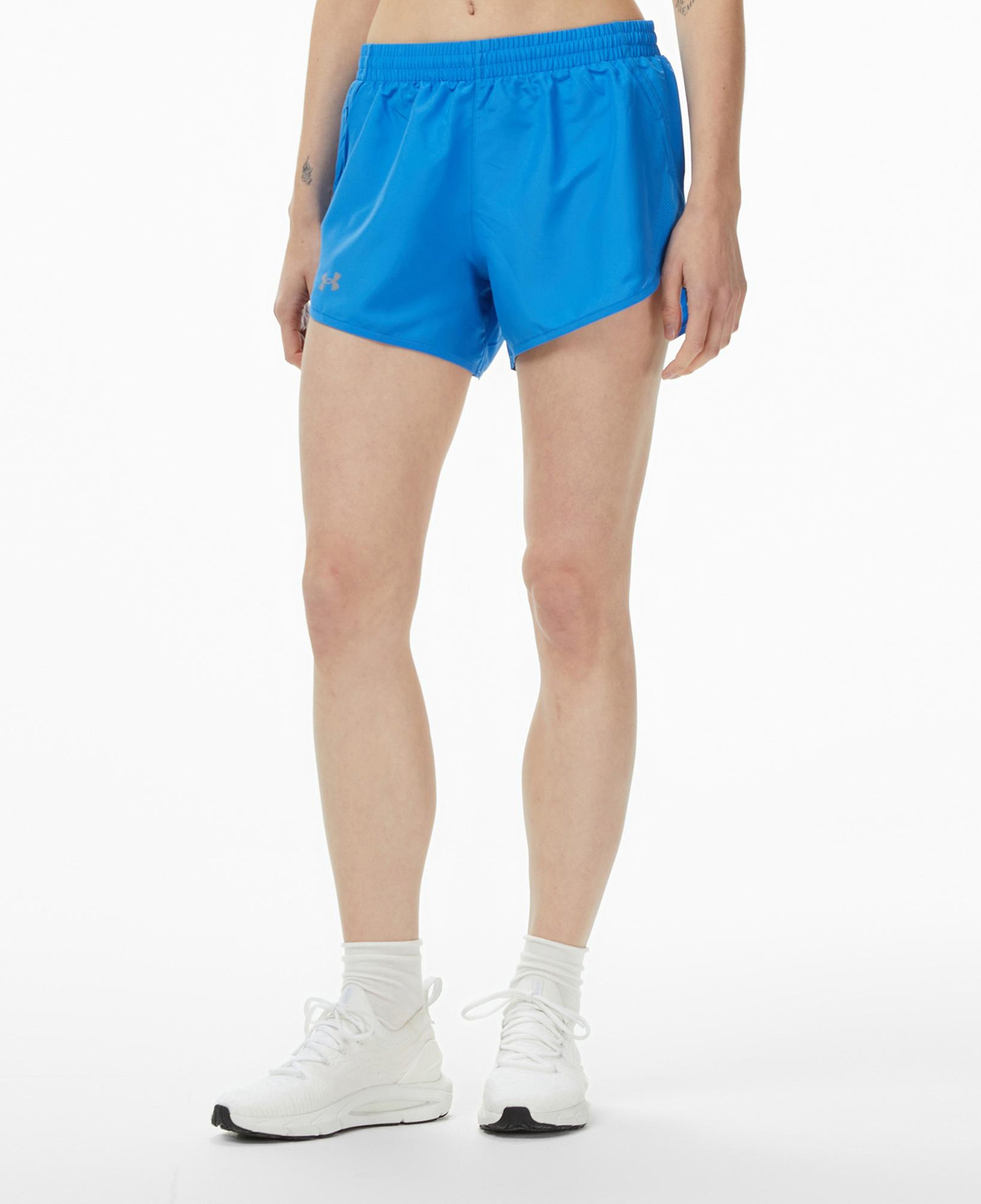 Under Armour Fly By 3 Kadın Mavi Koşu Şortu