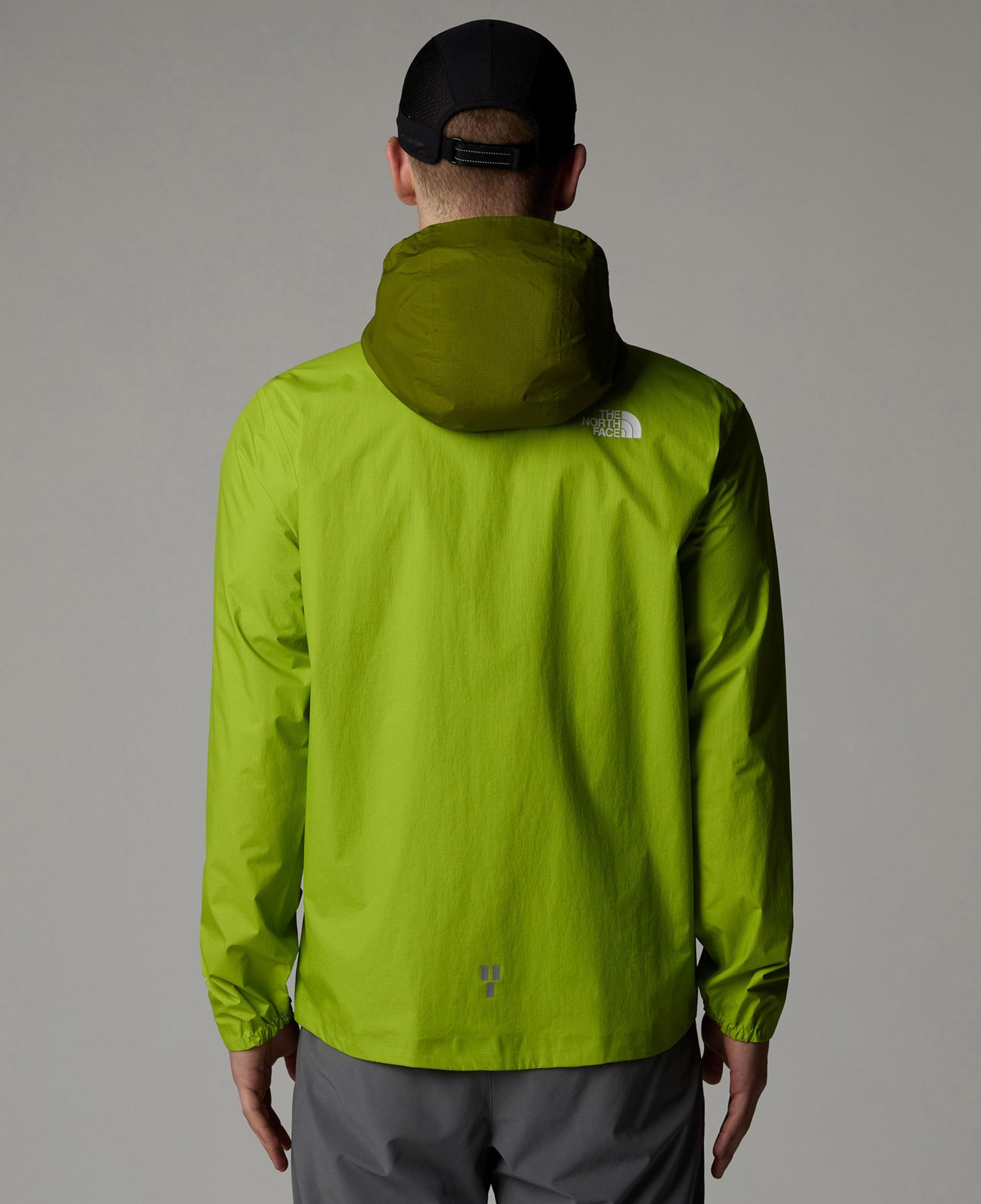 The North Face Higher Run Erkek Yeşil Yağmurluk