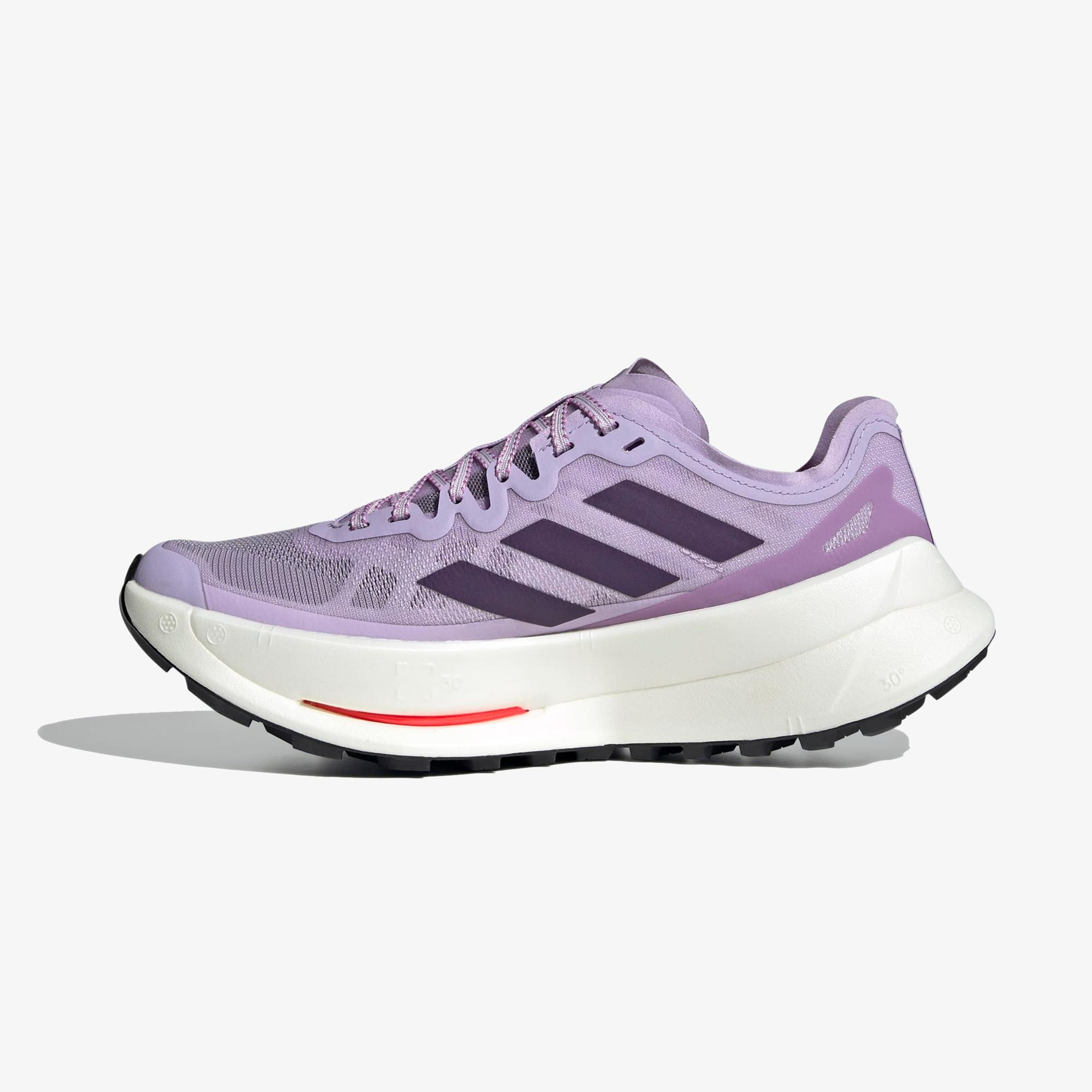 adidas Terrex Agravic Speed Ultra Kadın Mor Koşu Ayakkabısı