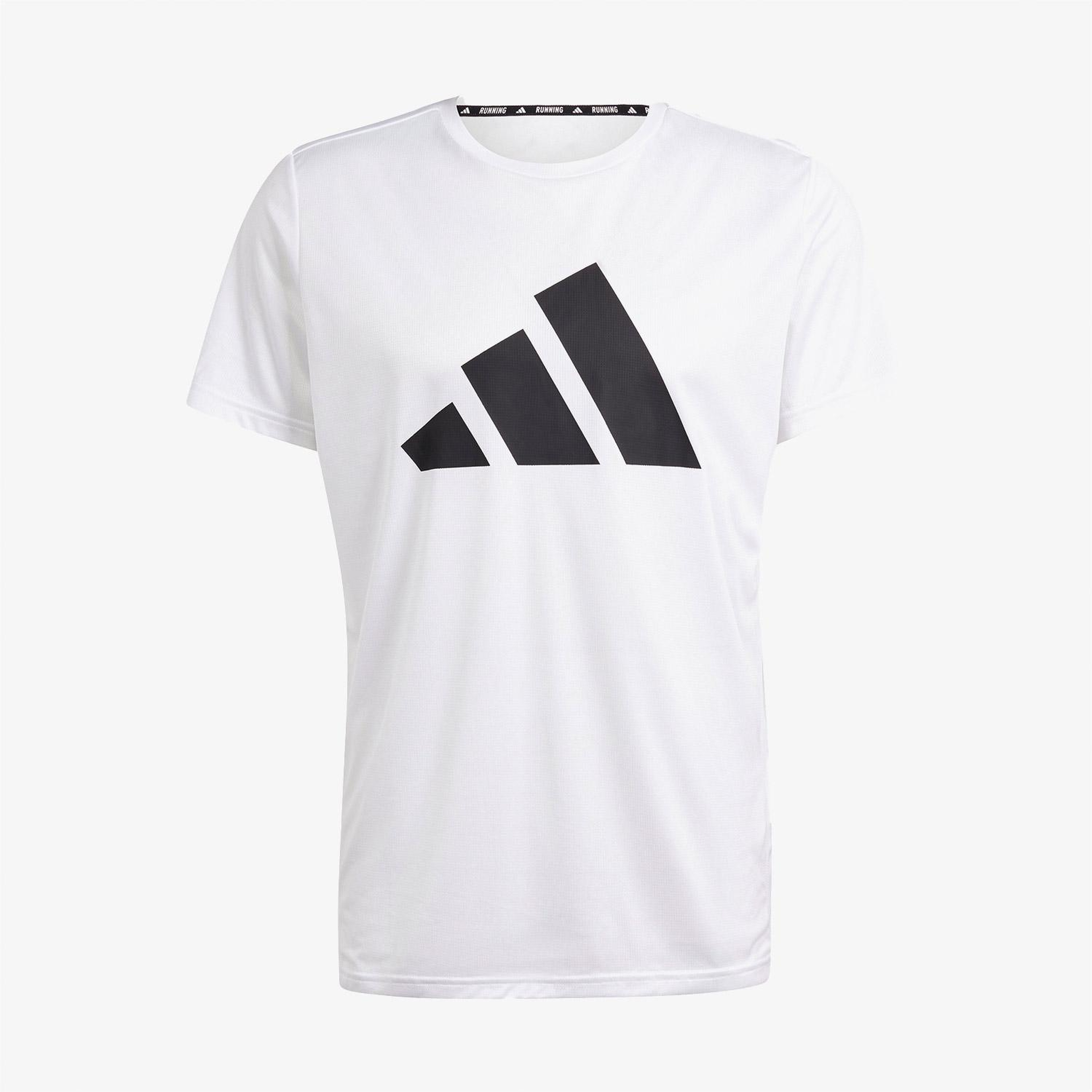 adidas Run It Erkek Beyaz Günlük T-Shirt