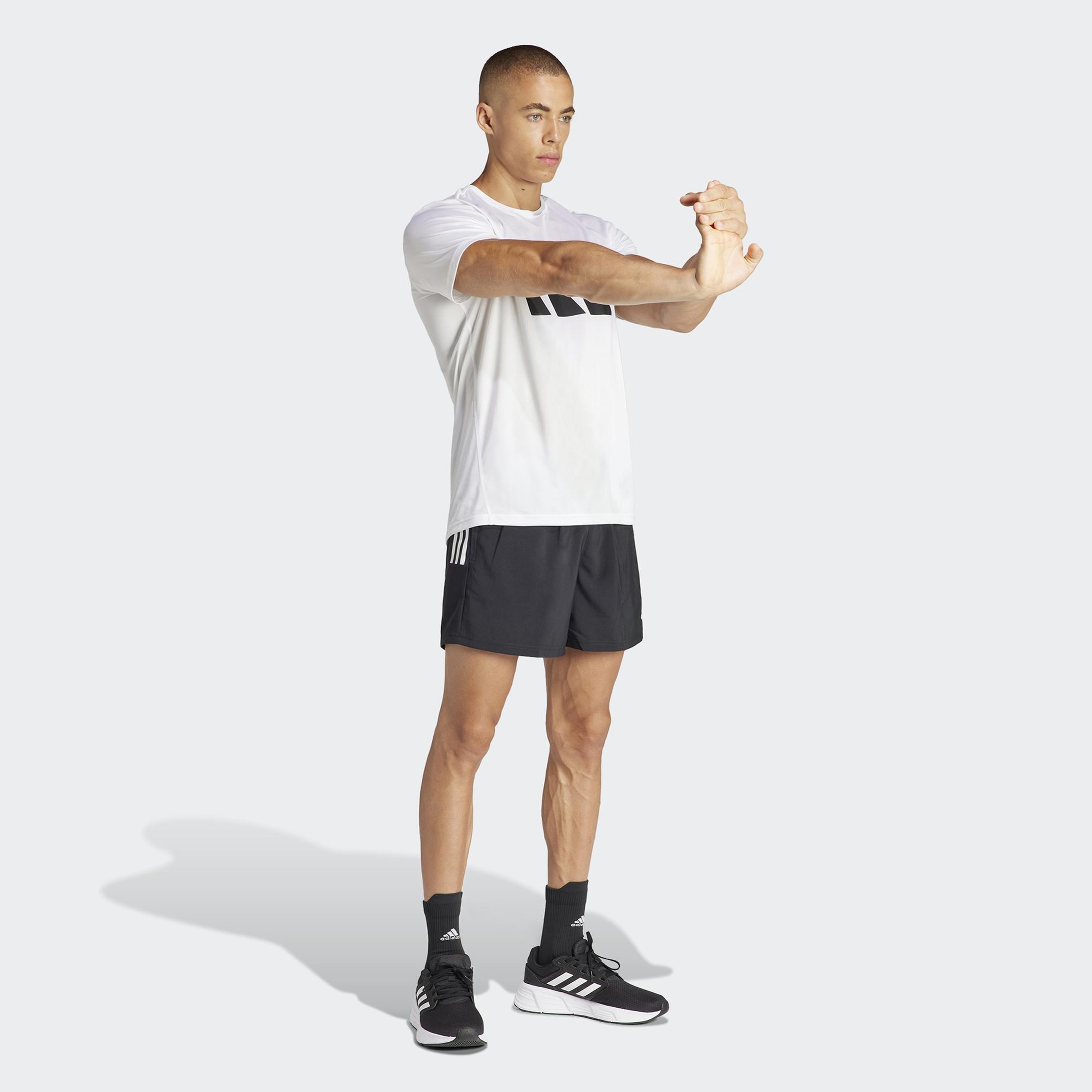 adidas Run It Erkek Beyaz Günlük T-Shirt