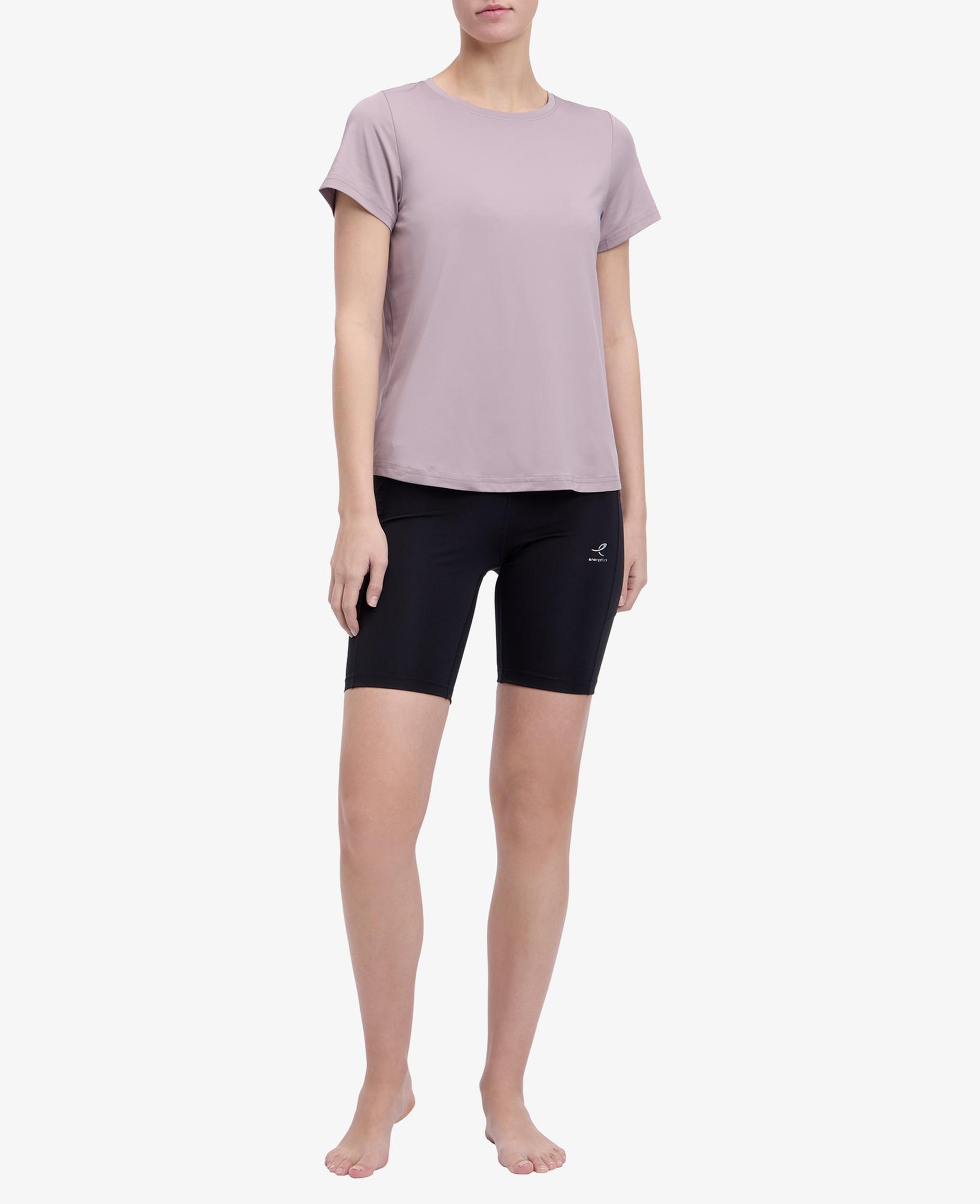 Energetics Gianna Ss Kadın Mor Antrenman T-Shirt