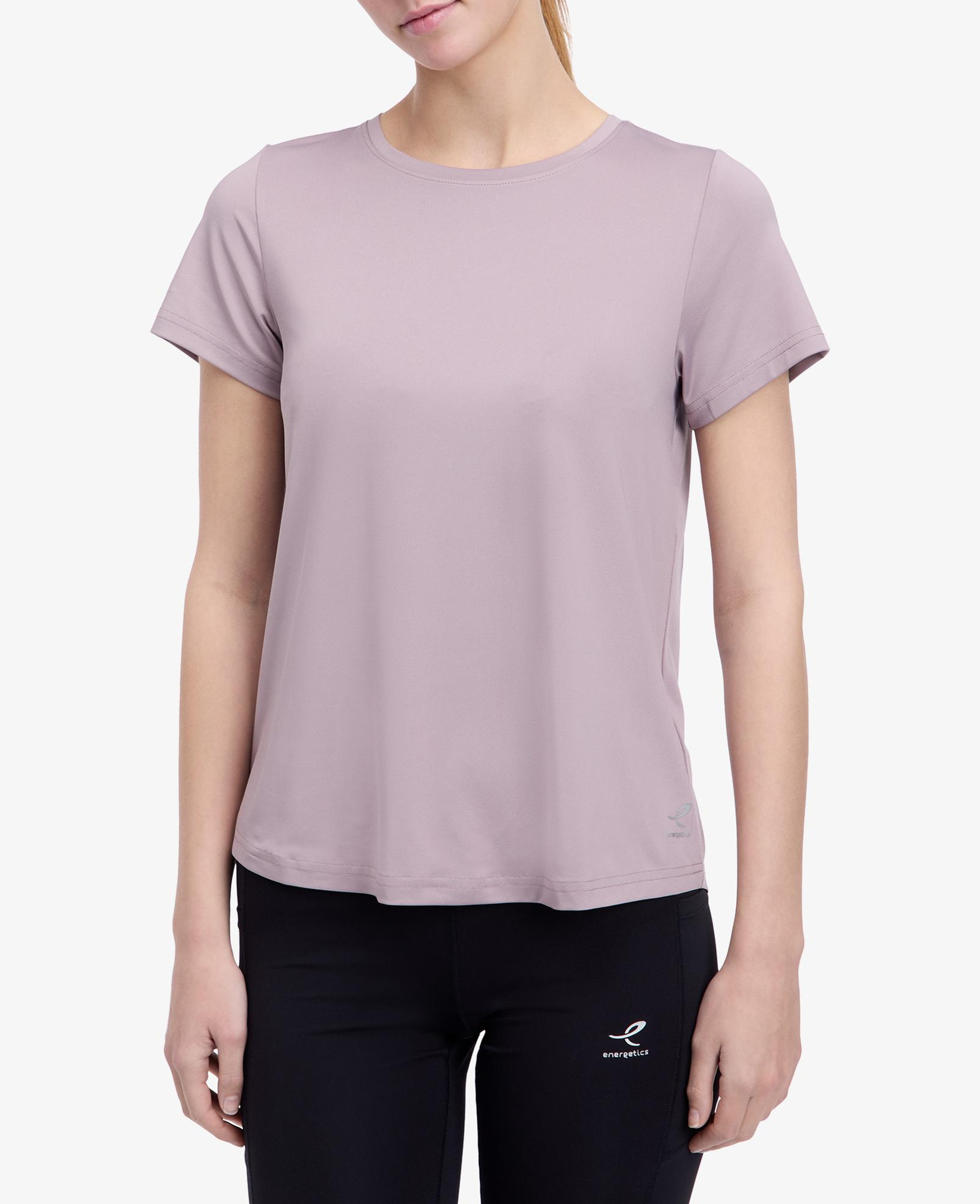 Energetics Gianna Ss Kadın Mor Antrenman T-Shirt