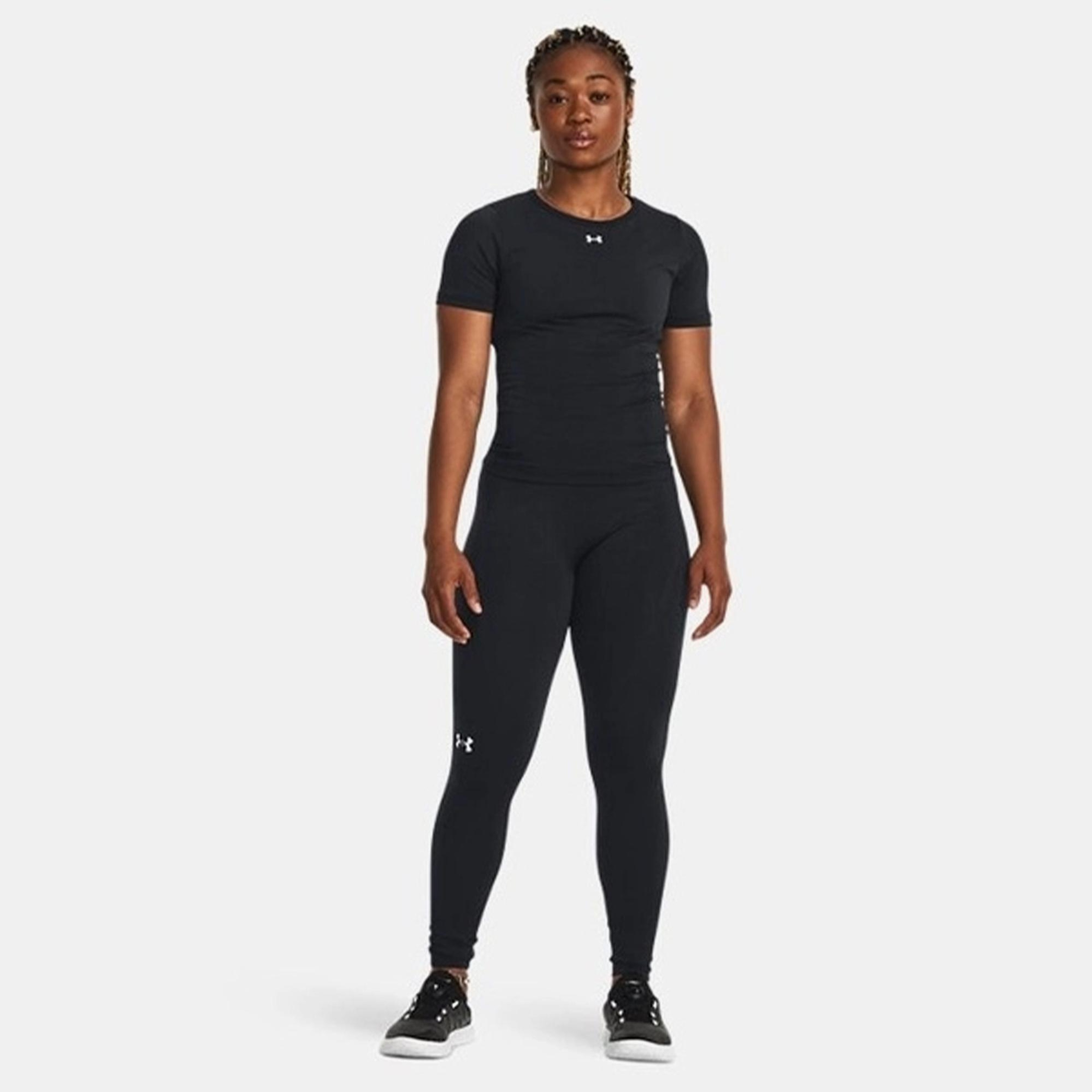 Under Armour Vanish Elite Dikişsiz Kadın Siyah T-Shirt