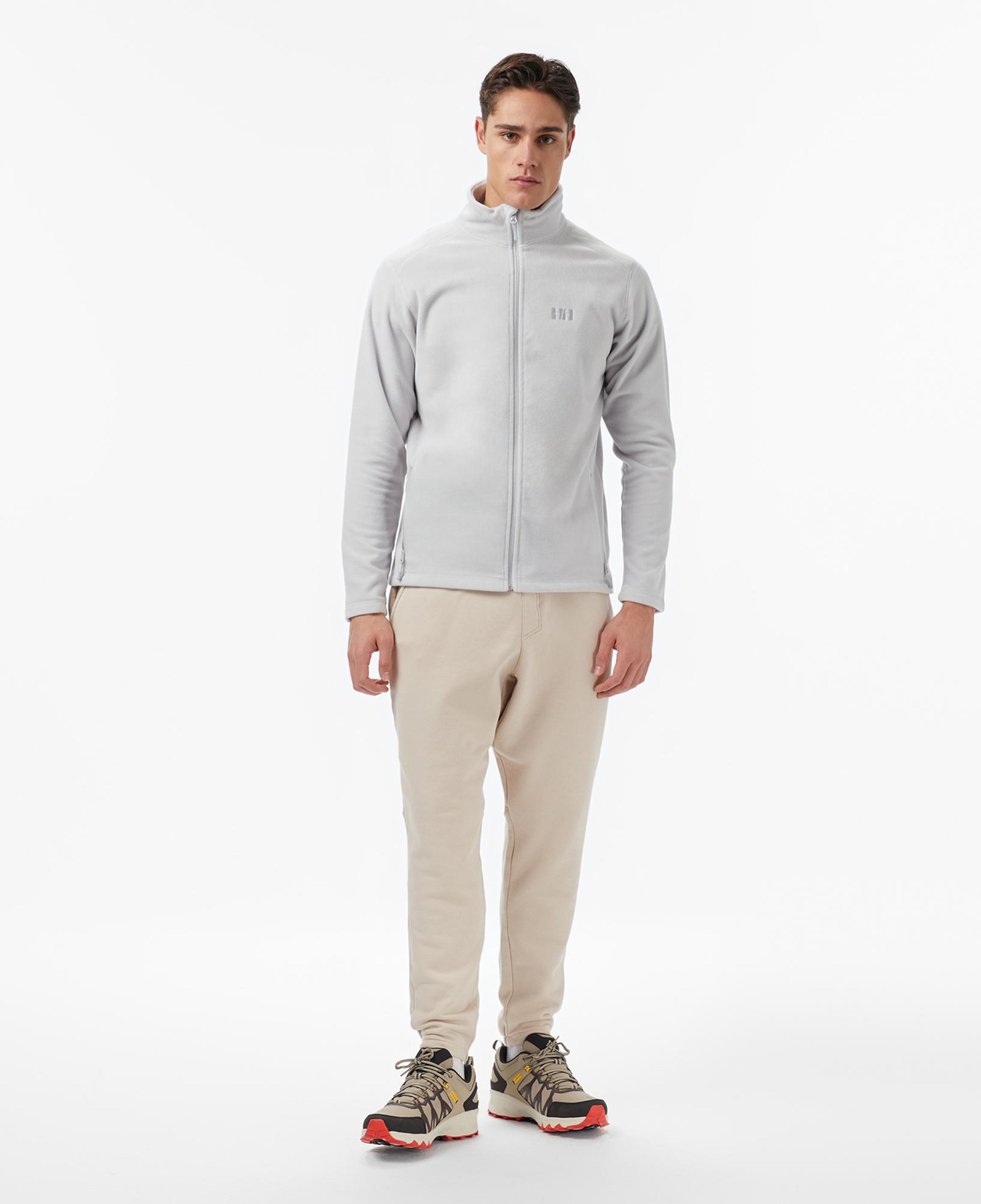 Helly Hansen Fullzip Erkek Gri Outdoor Polar Mont