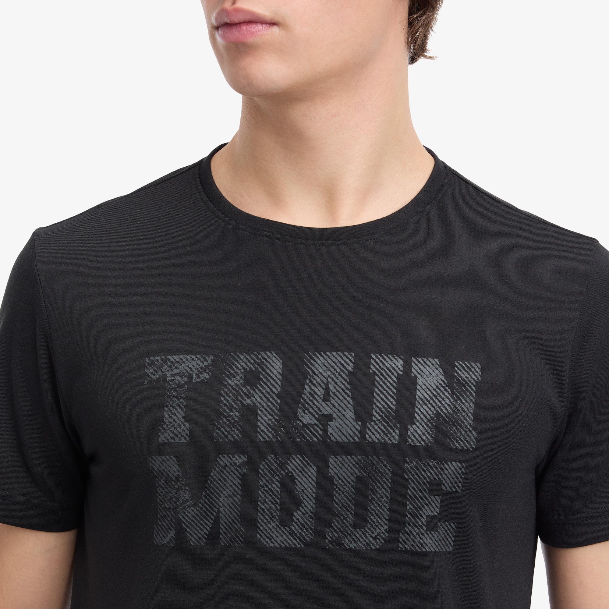 Energetics Tommi Vi Ss Erkek Siyah Antrenman T-Shirt