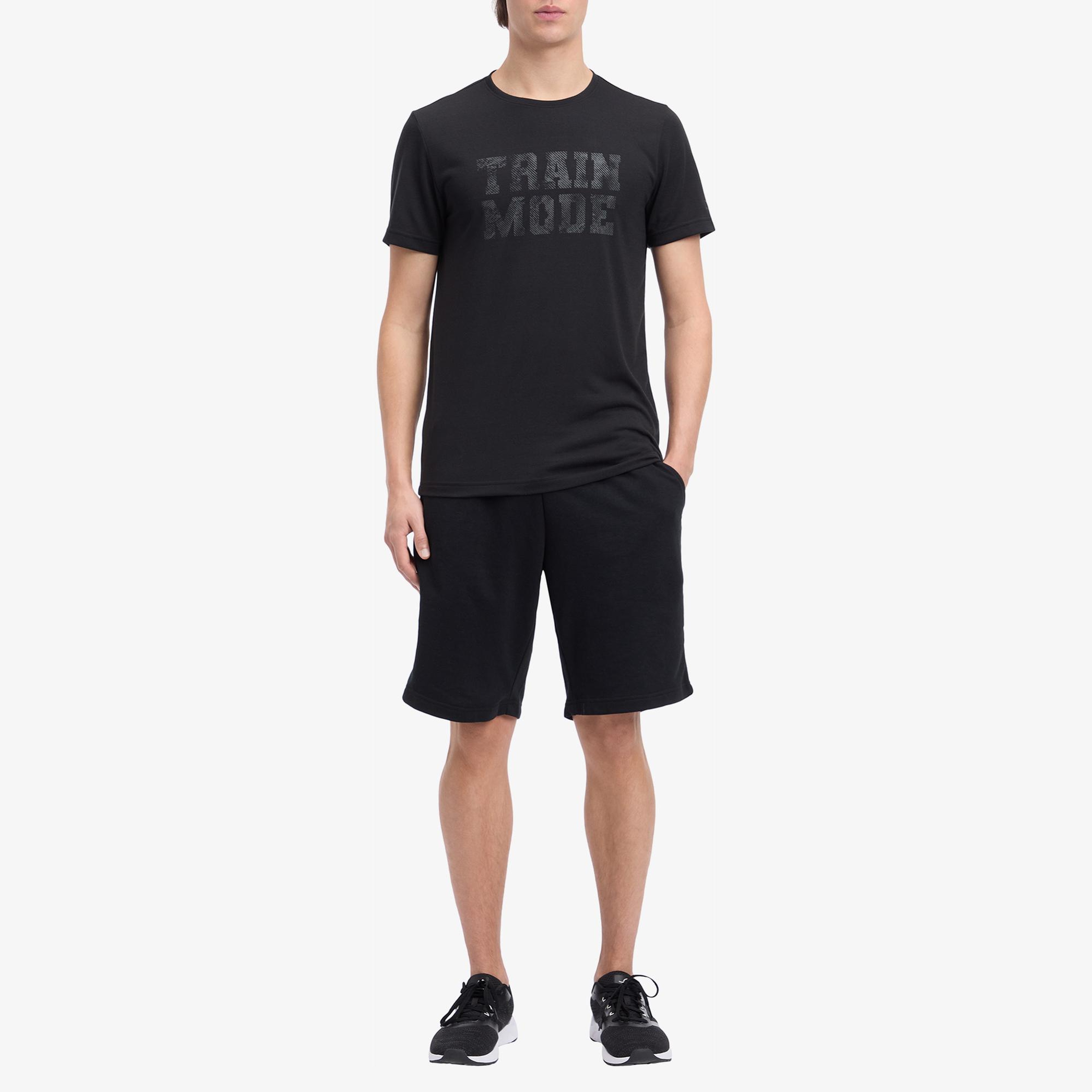 Energetics Tommi Vi Ss Erkek Siyah Antrenman T-Shirt