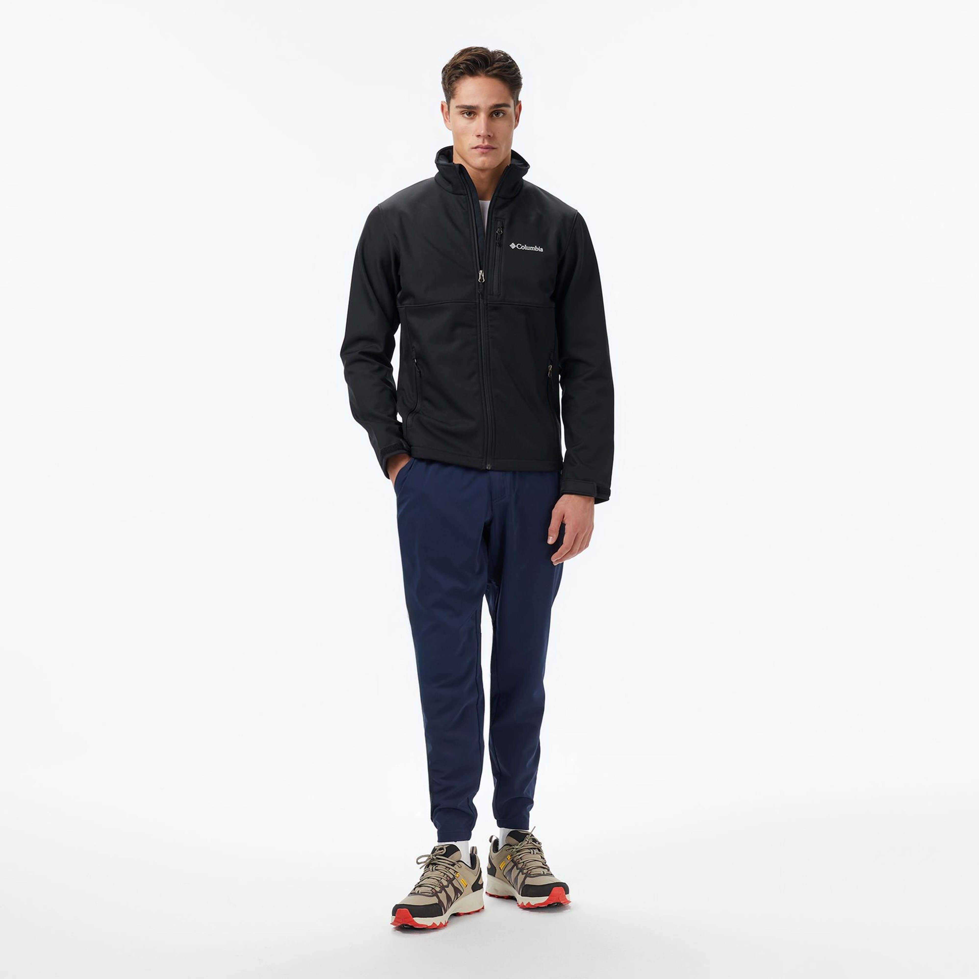 Columbia Ascender Softshell Erkek Siyah Outdoor Ceket