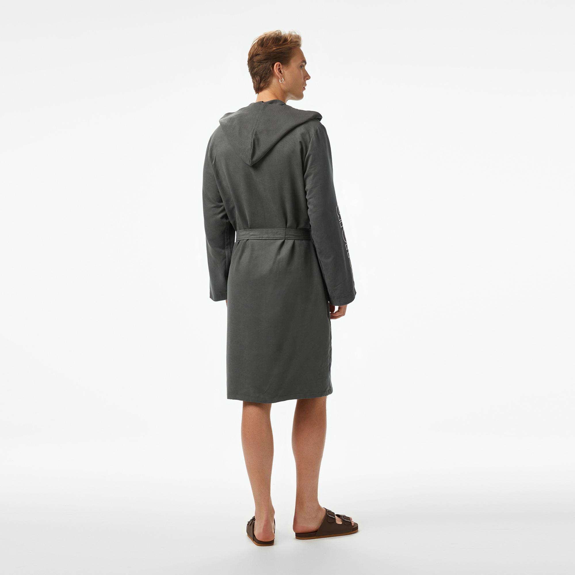 Arena Zeal Robe Çocuk Gri Havlu