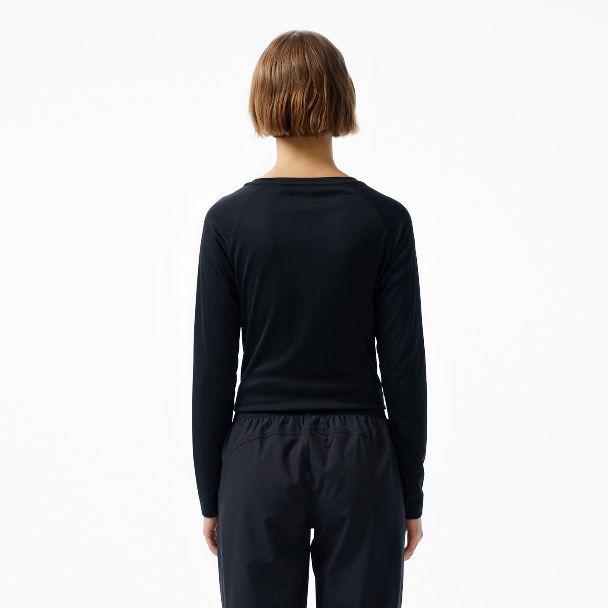 Energetics Natalja Ls Kadın Siyah Koşu T-Shirt