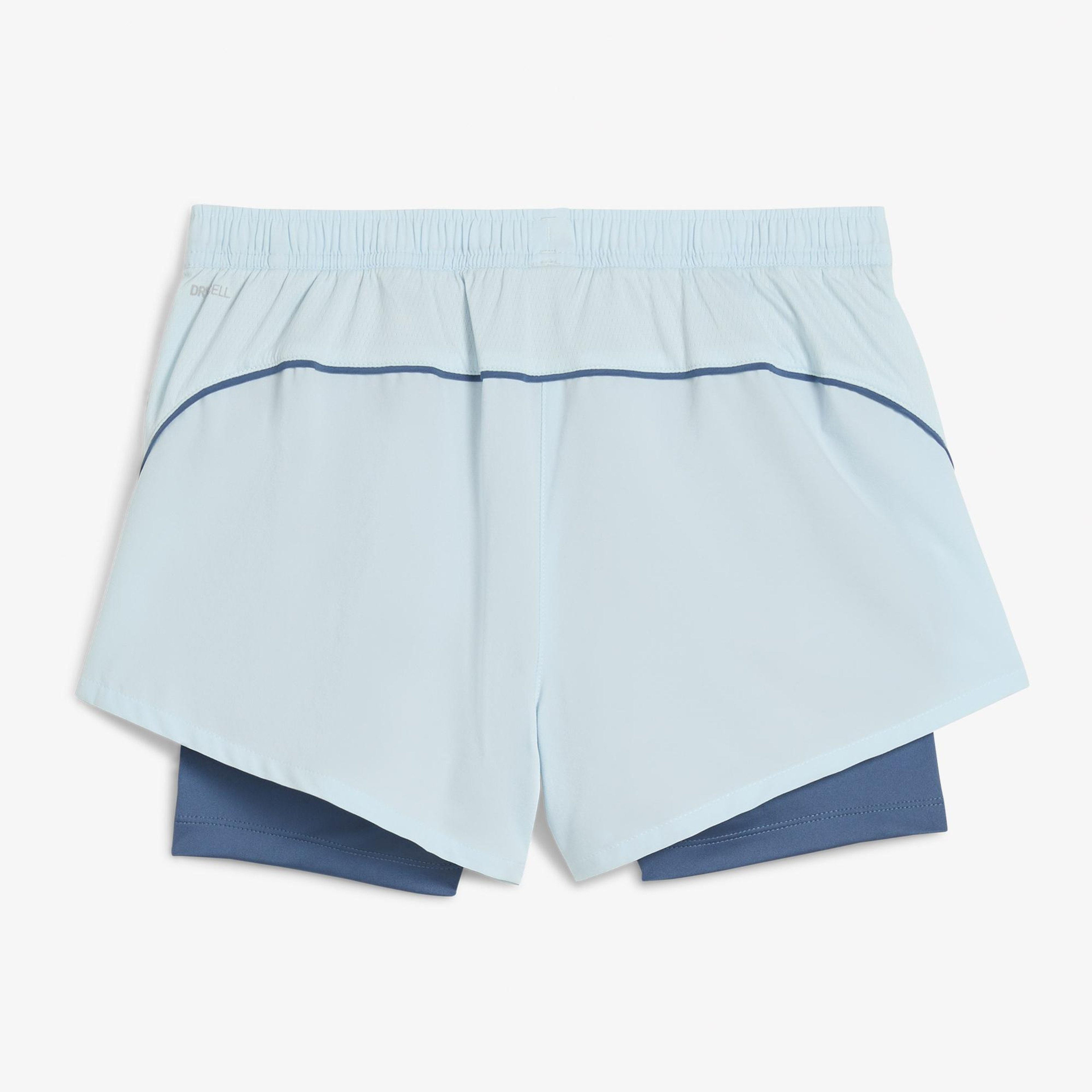 Puma Run Velocity 2in1 3 Kadın Mavi Koşu Şortu