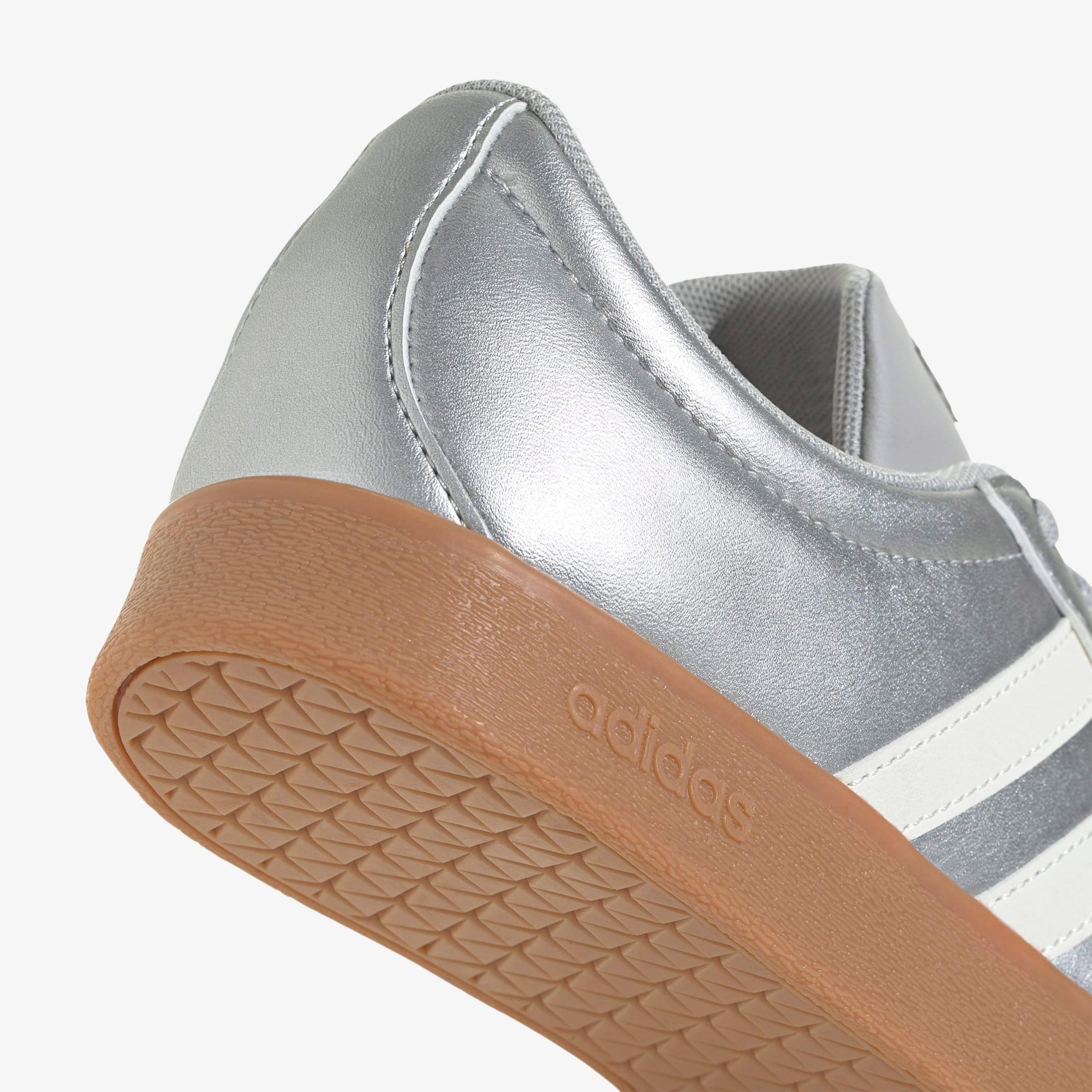 adidas Vl Court Base Kadın Gri Spor Ayakkabı