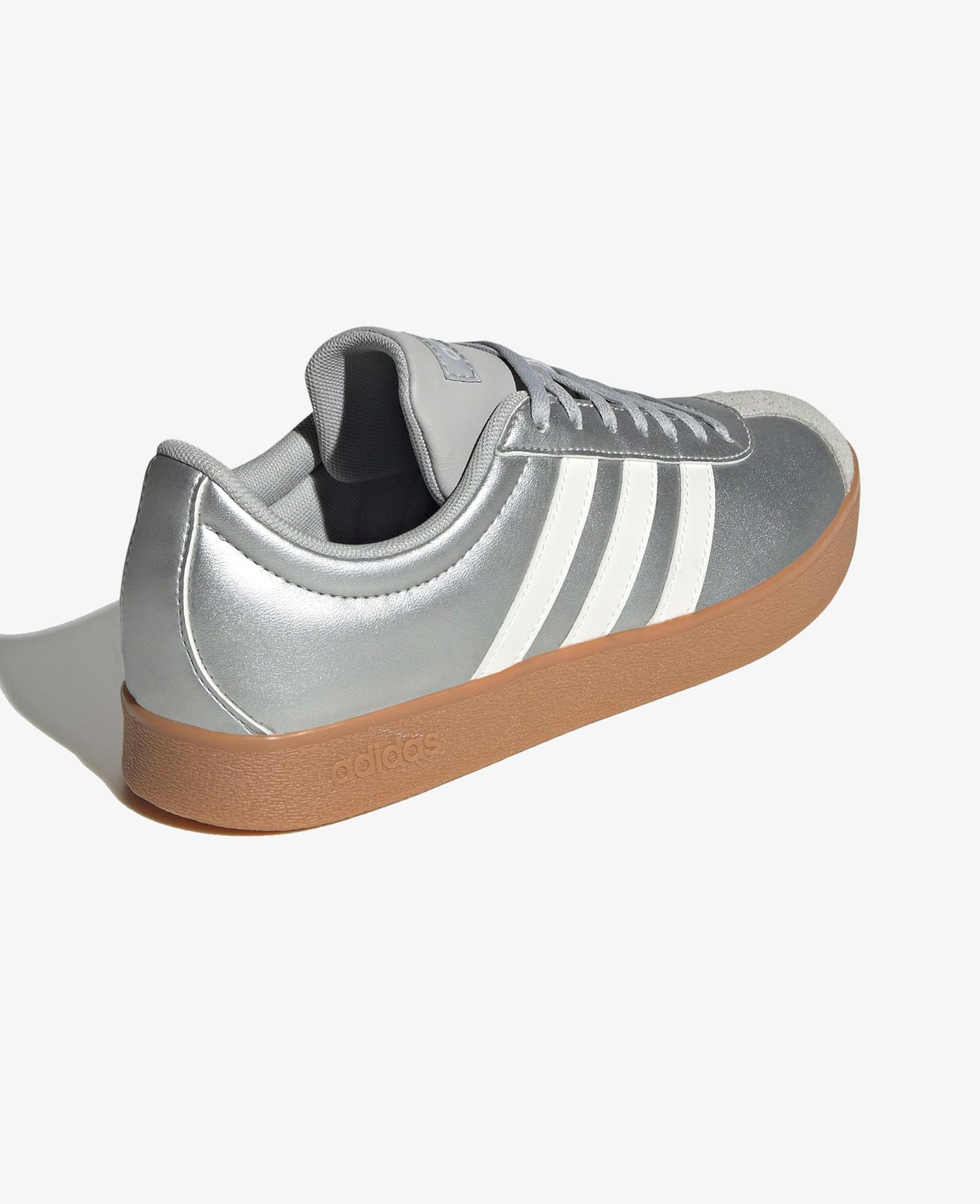 adidas Vl Court Base Kadın Gri Spor Ayakkabı