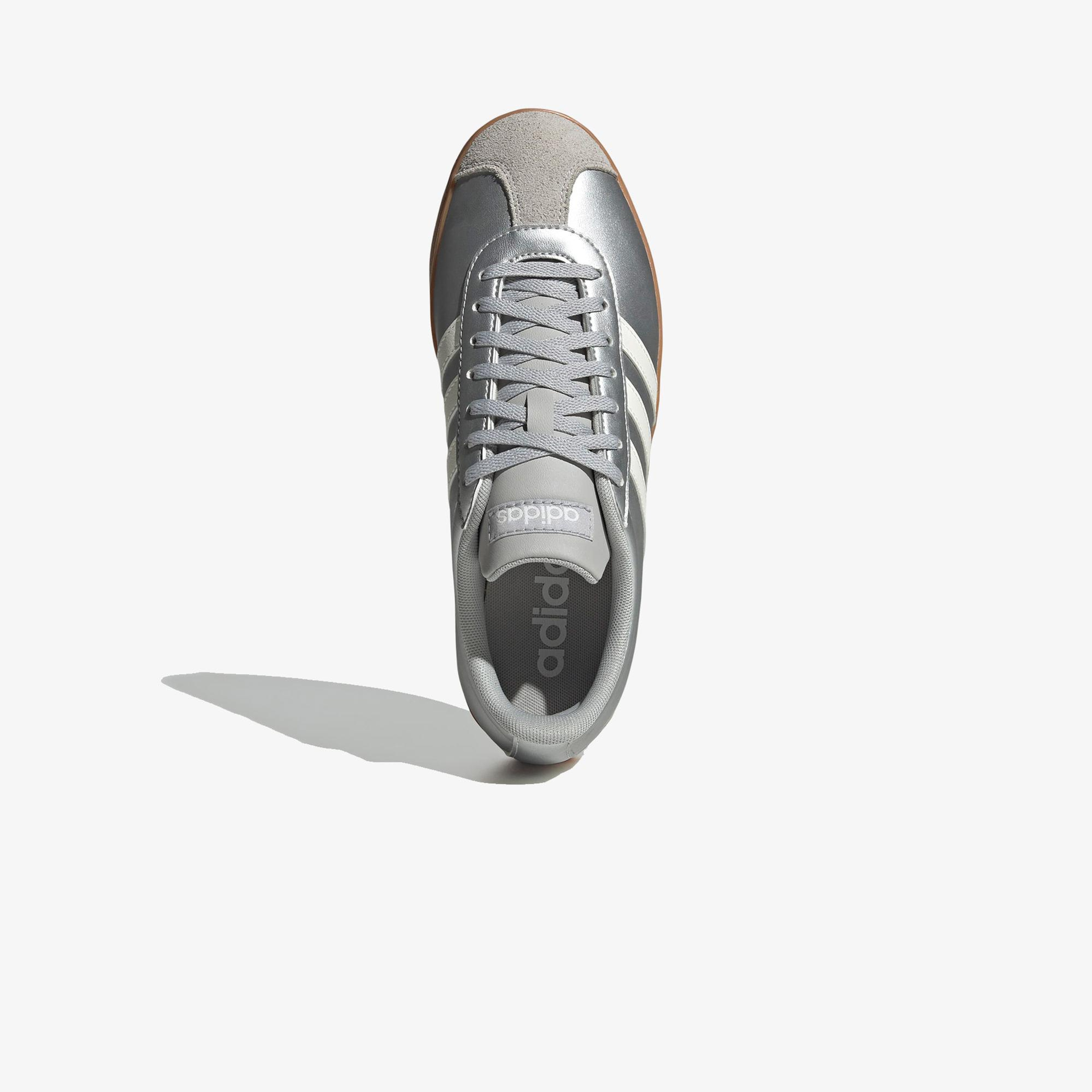 adidas Vl Court Base Kadın Gri Spor Ayakkabı