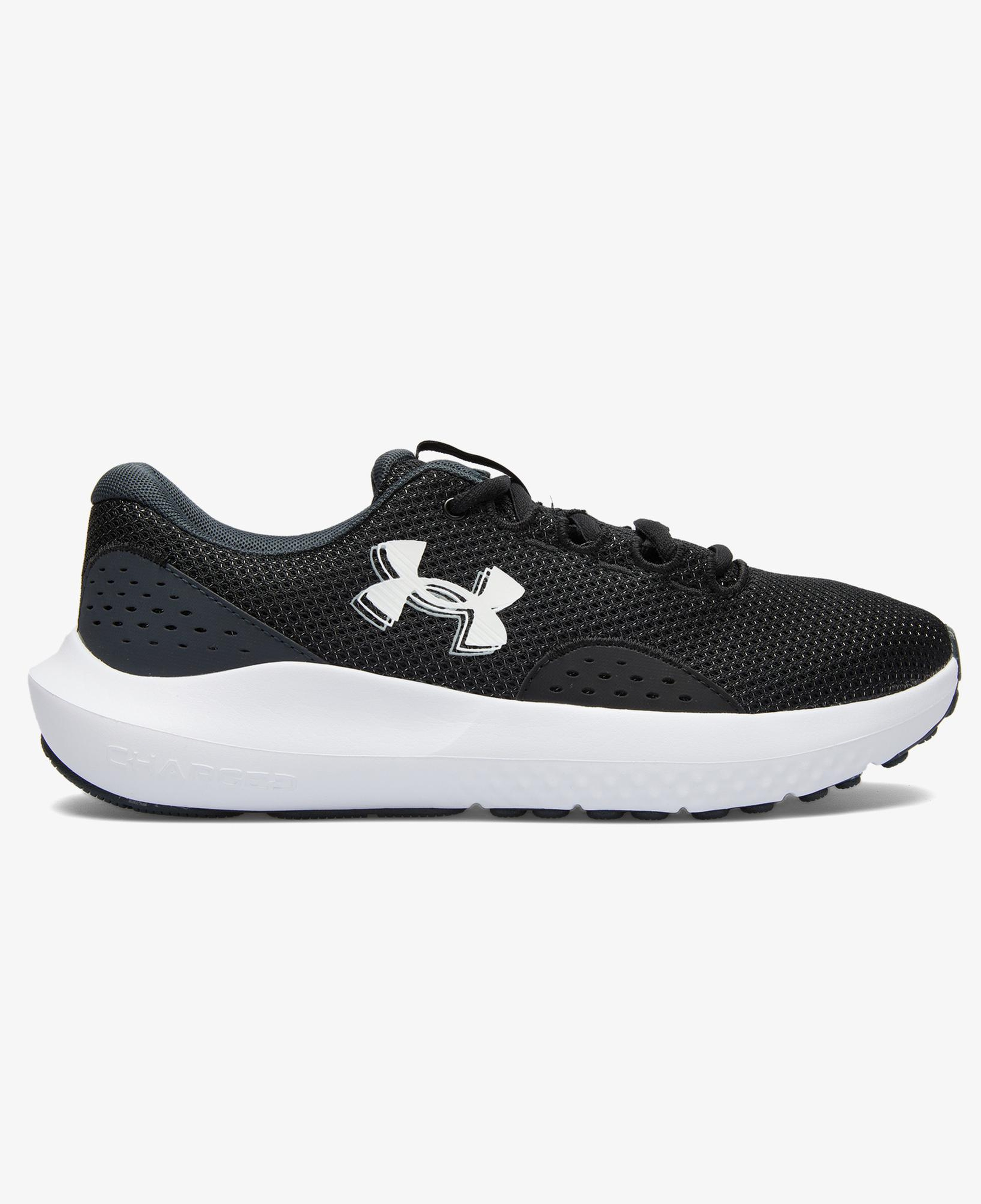 Under Armour Charged Surge 4 Kadın Siyah Koşu Ayakkabısı