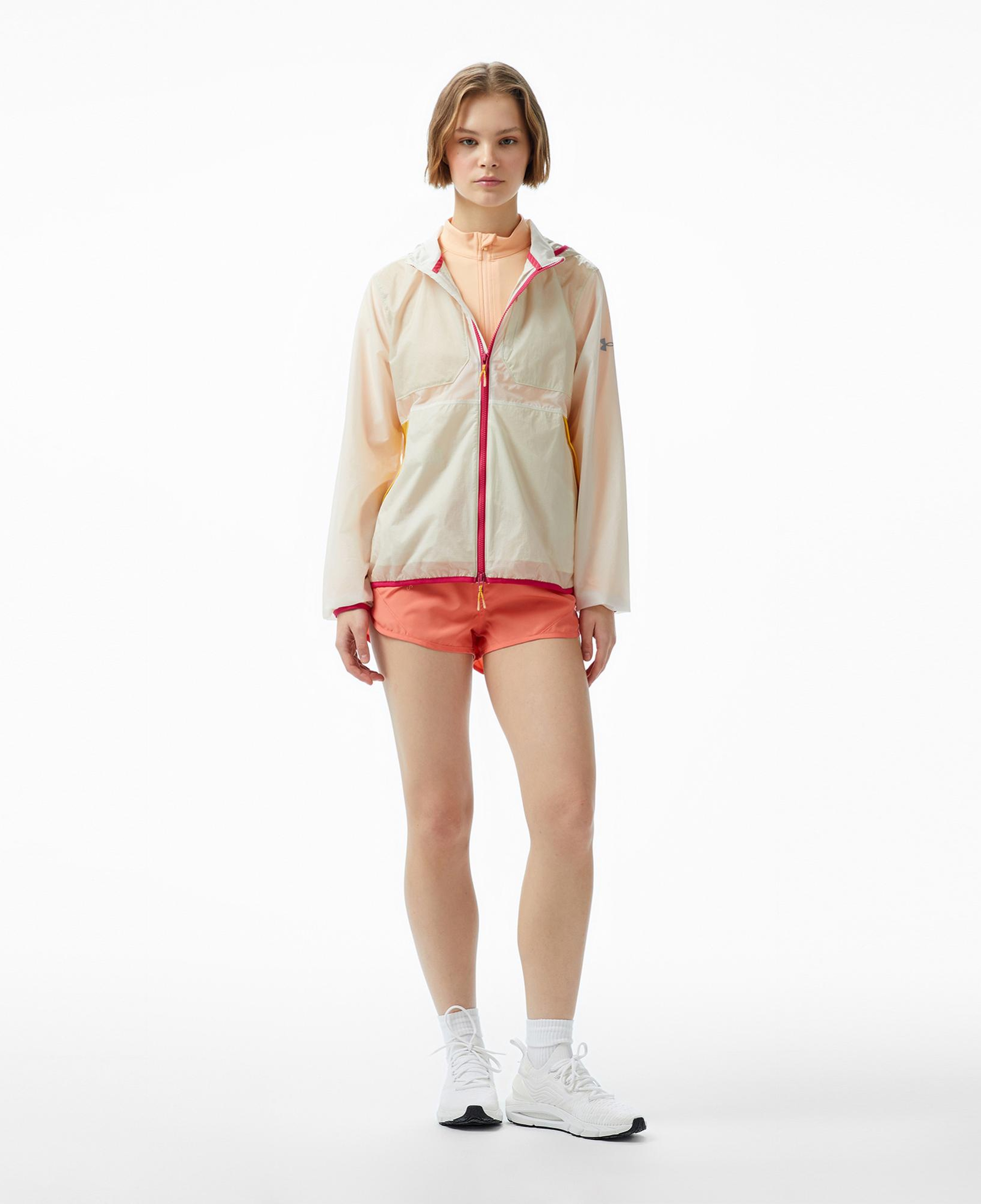 Under Armour Trail Run Kadın Beyaz Koşu Ceketi