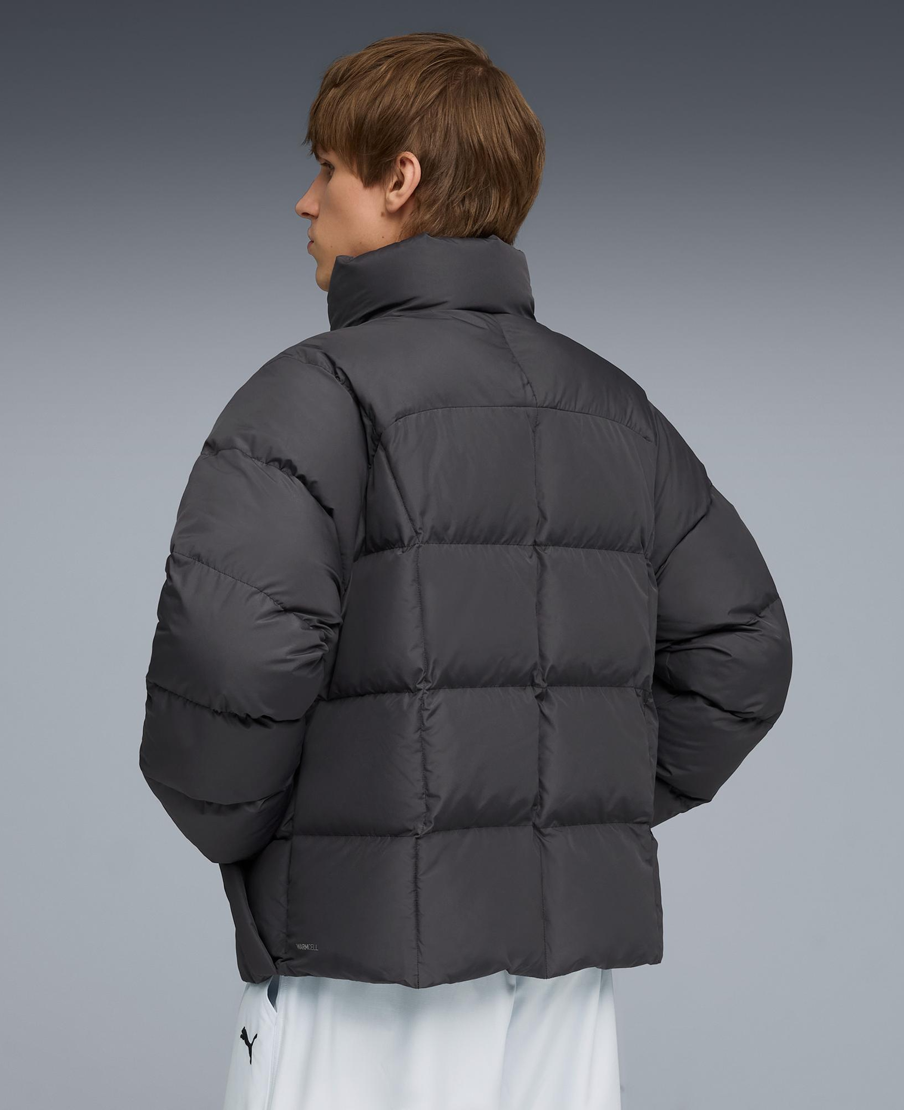 Puma Synthetic Puffer Erkek Gri Ceket
