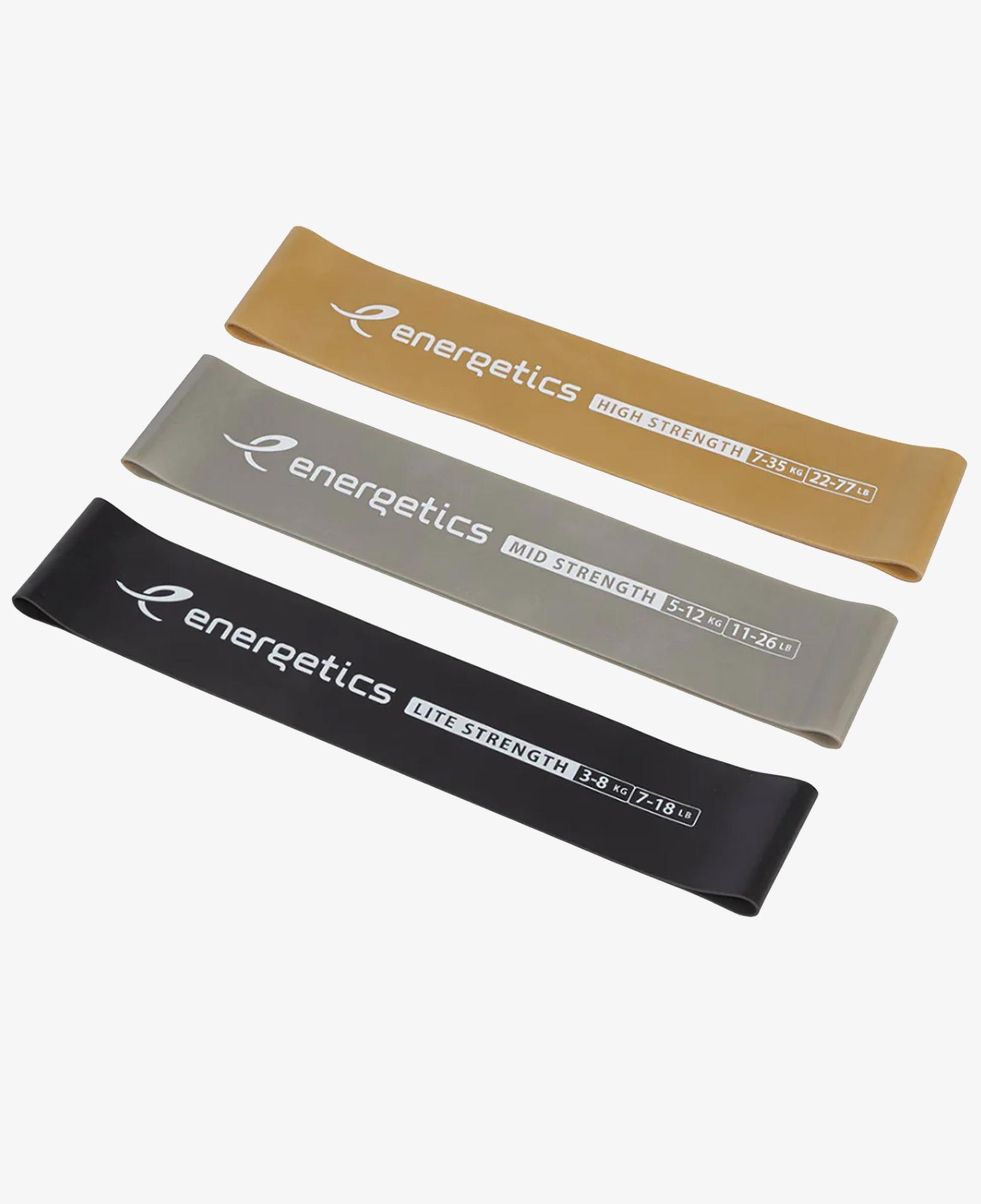 Energetics Mini Set Pro 1.0 Unisex Siyah Antrenman Bantları