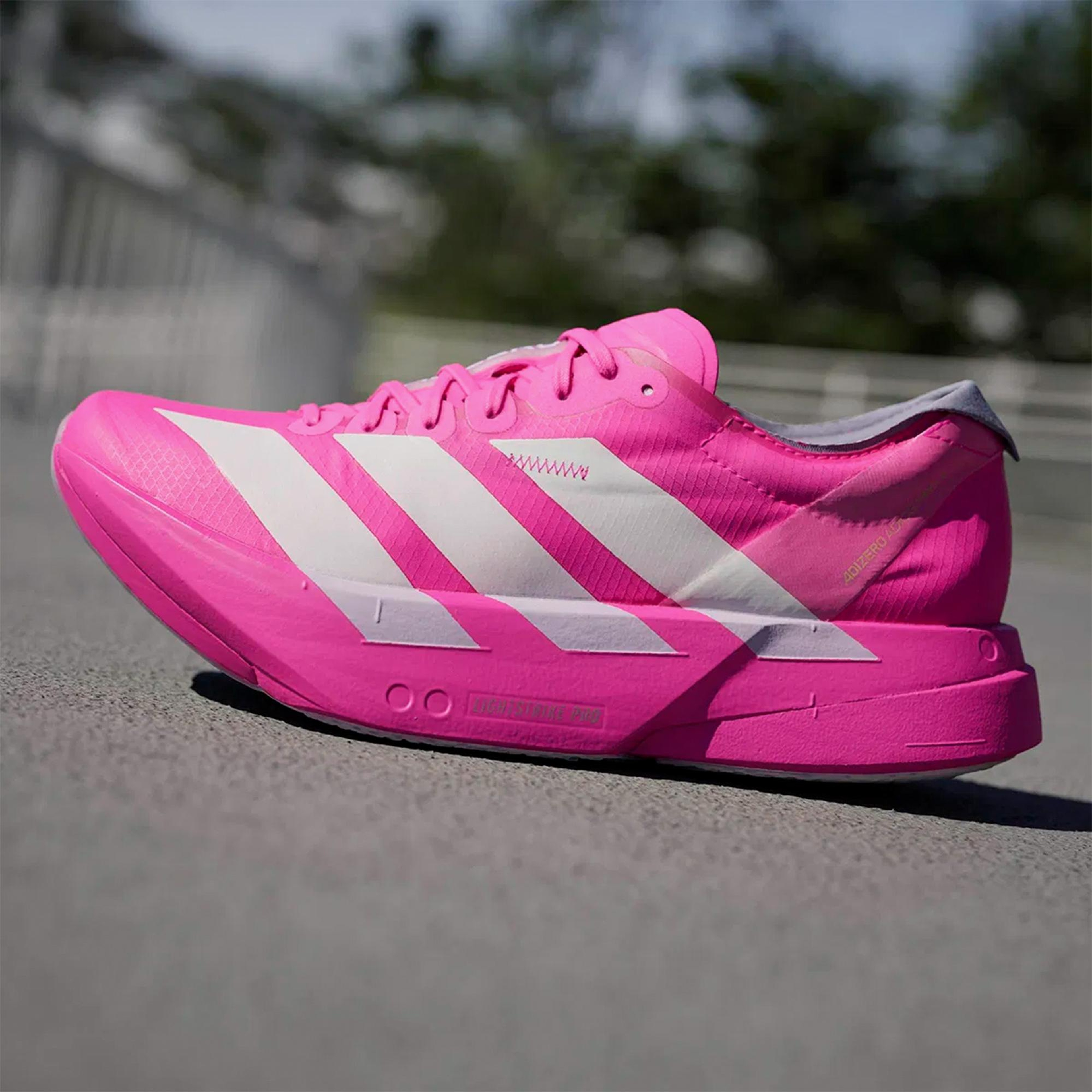 adidas Adizero Adios Pro 4 Kadın Pembe Koşu Ayakkabısı