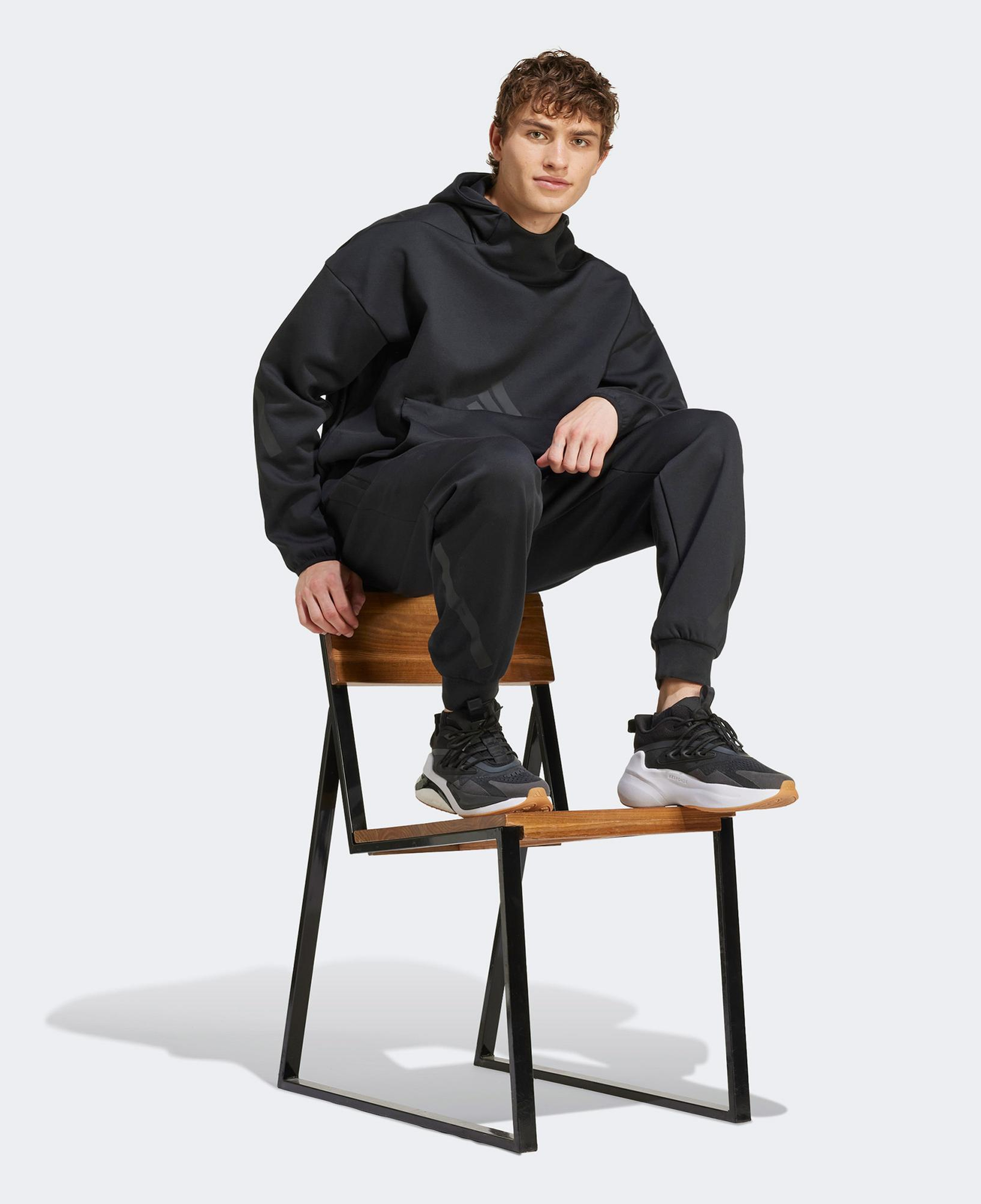 adidas Z.N.E. Erkek Siyah Günlük Sweatshirt