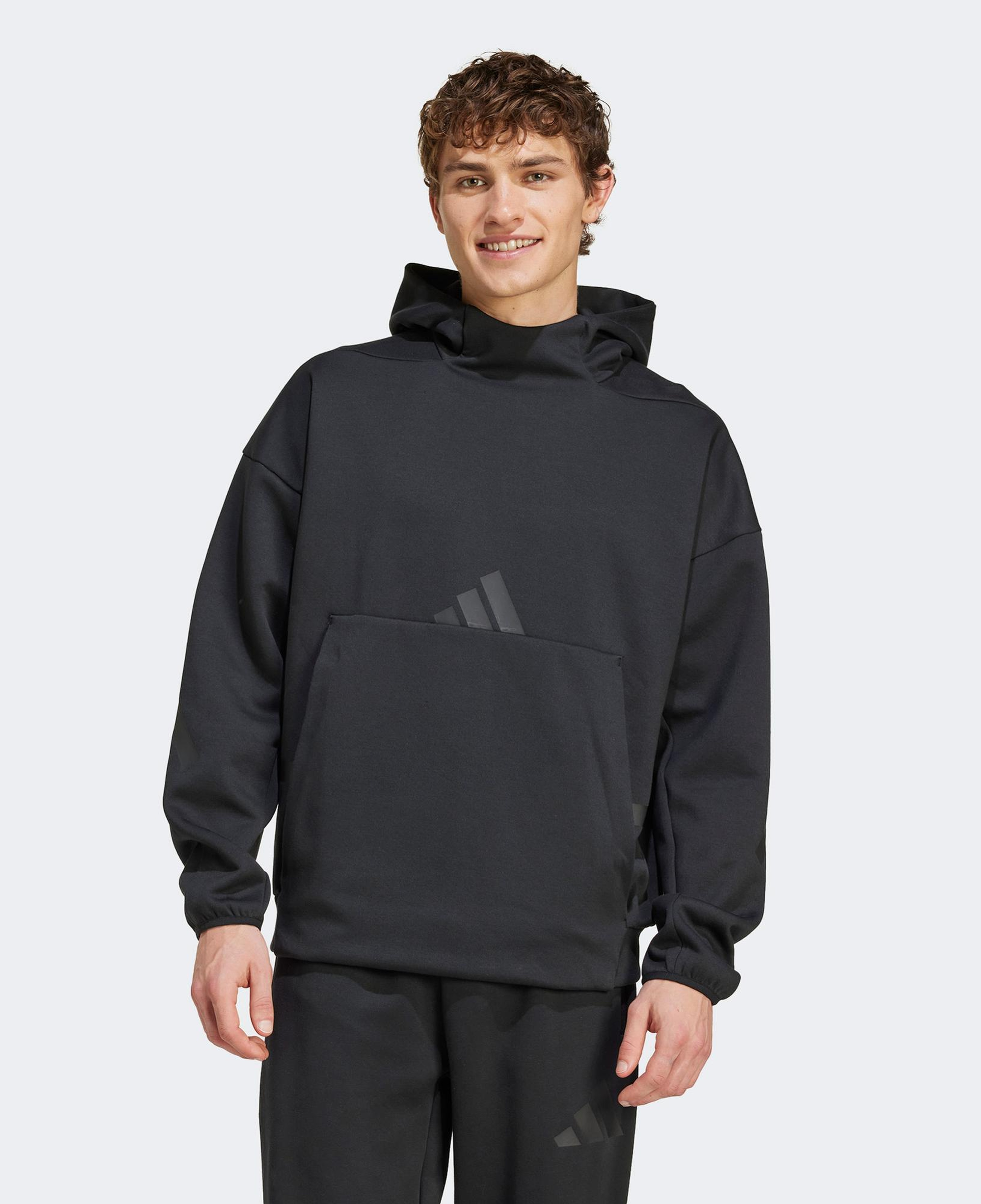 adidas Z.N.E. Erkek Siyah Günlük Sweatshirt