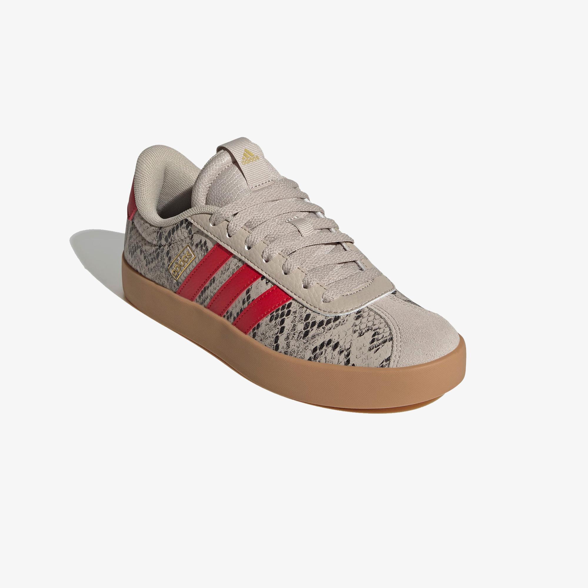 adidas Vl Court 3.0 Kadın Bej Spor Ayakkabı