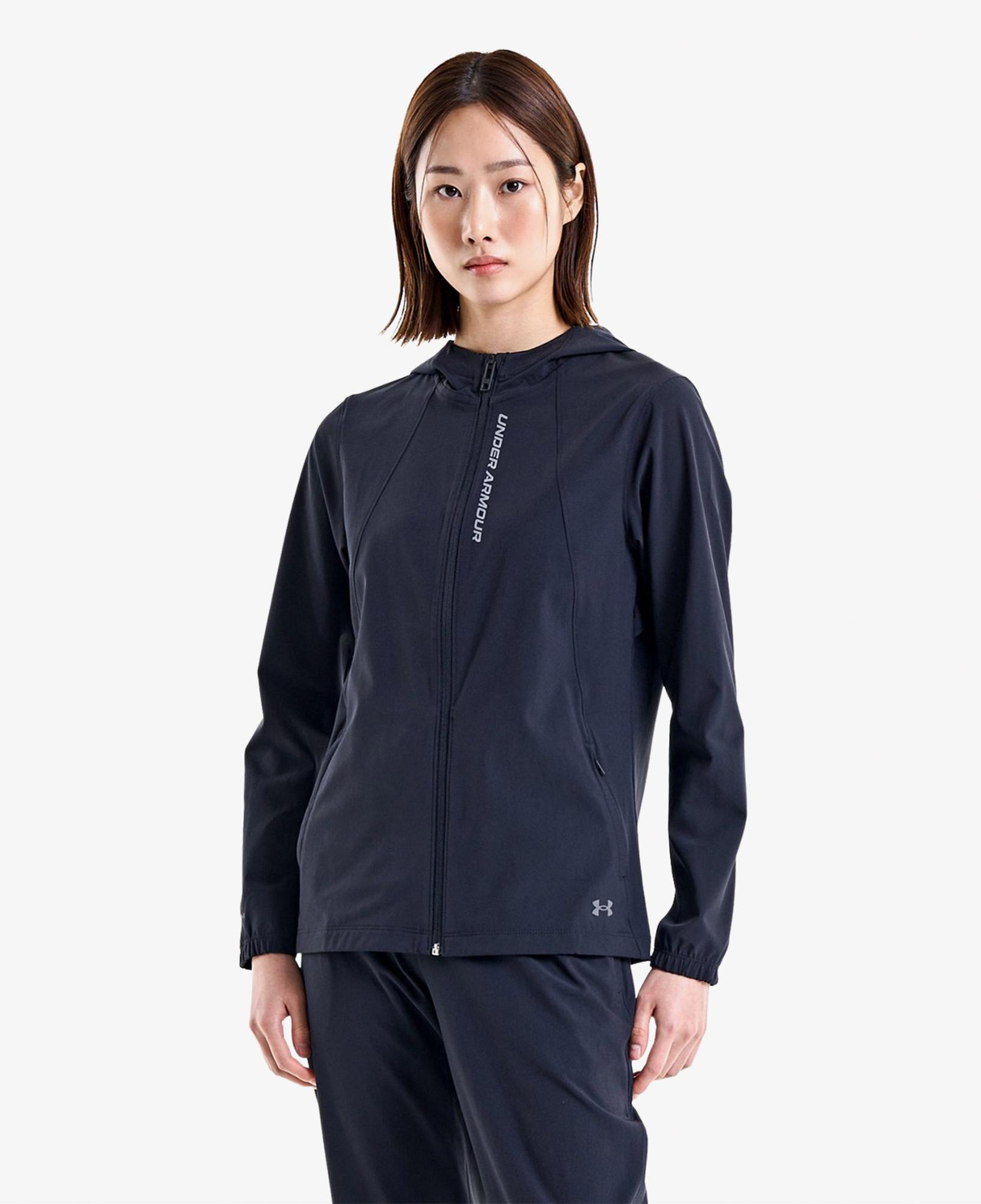 Under Armour Out Run Kadın Siyah Koşu Üstü