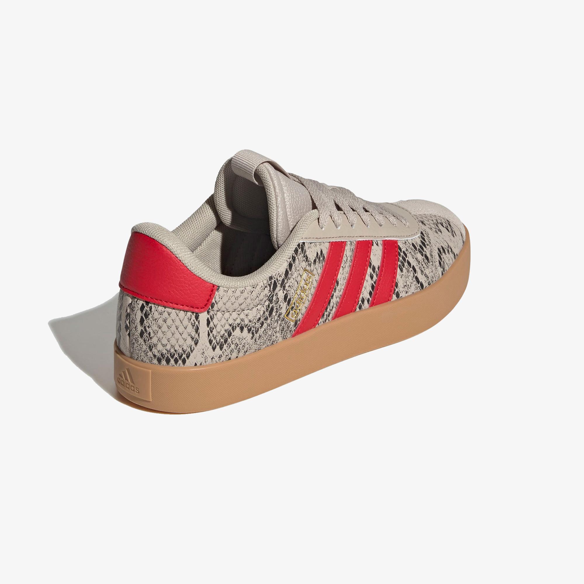 adidas Vl Court 3.0 Kadın Bej Spor Ayakkabı