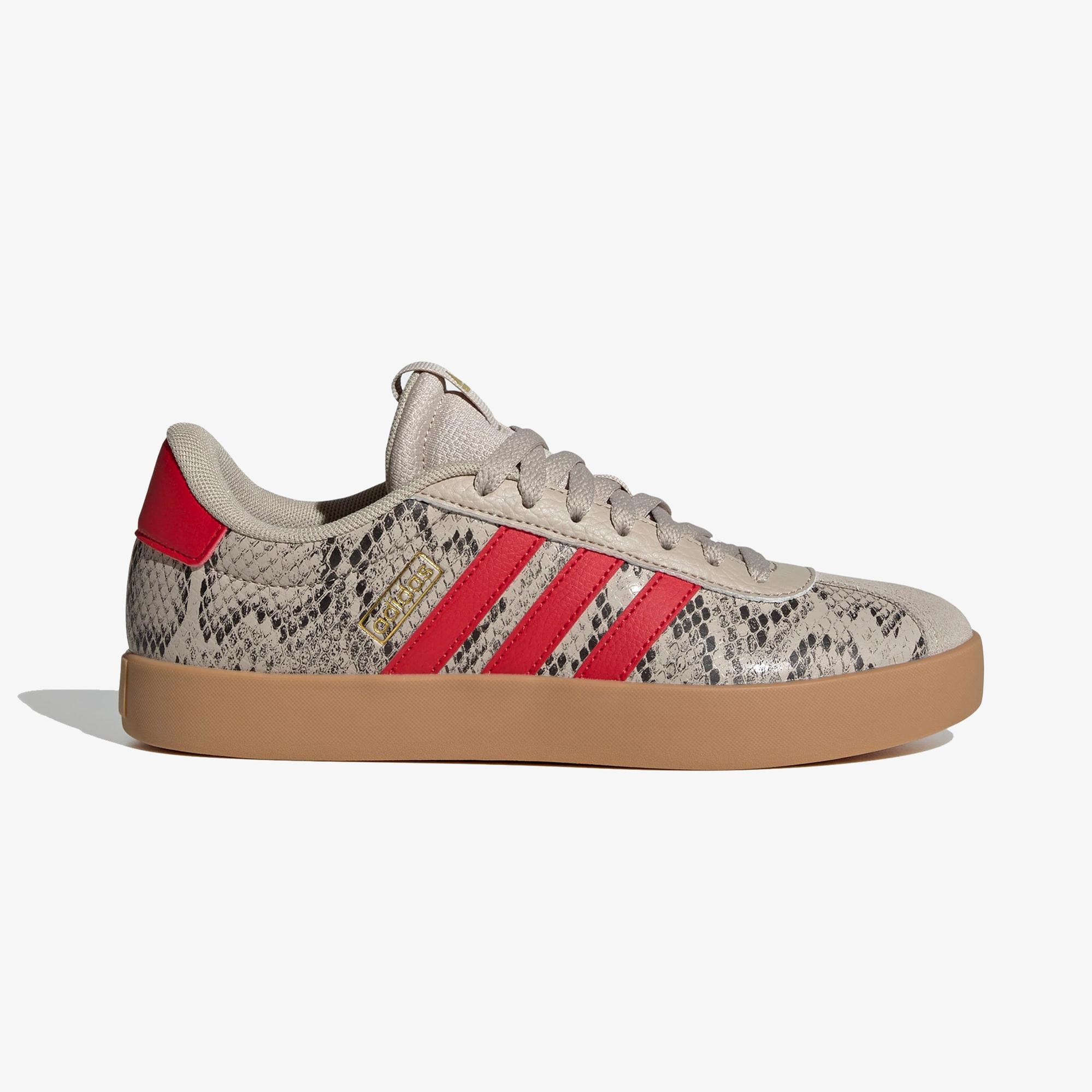 adidas Vl Court 3.0 Kadın Bej Spor Ayakkabı