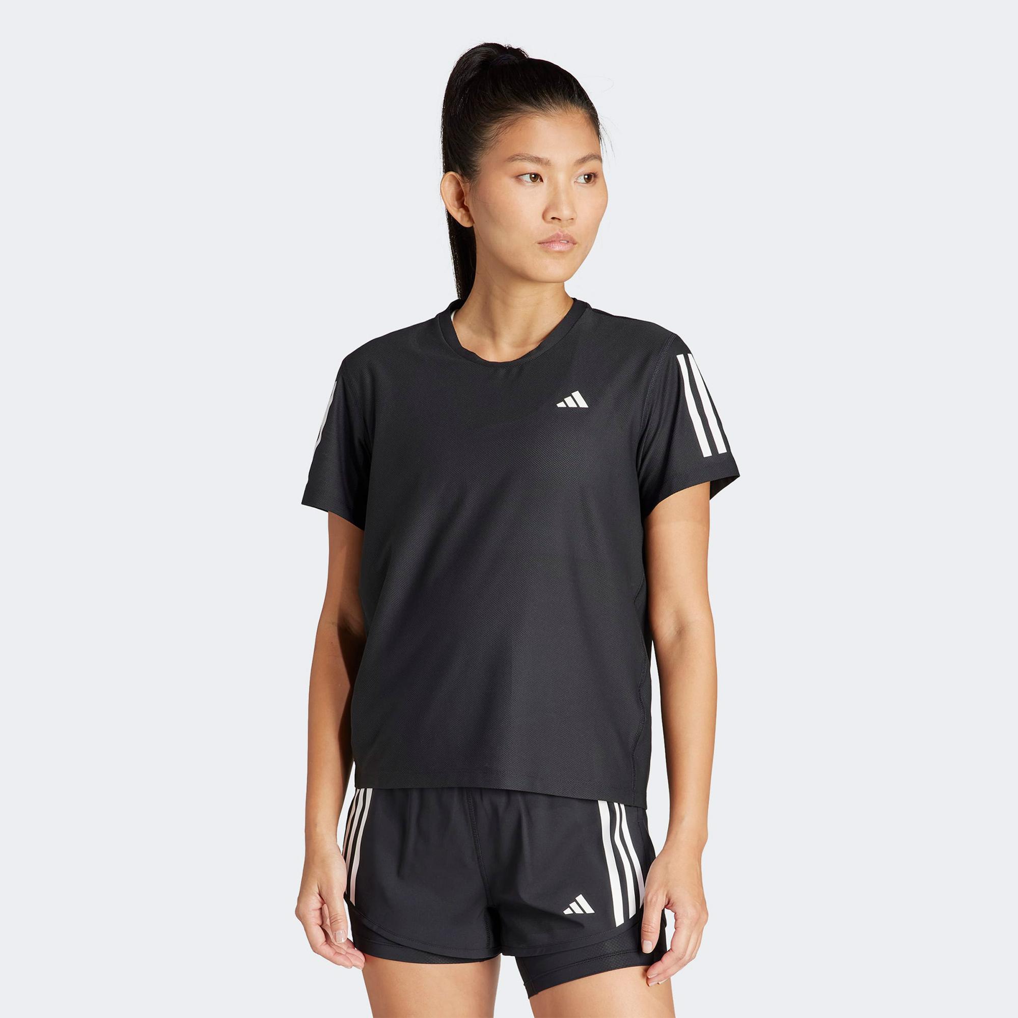 adidas Own The Run Kadın Siyah Koşu T-Shirt