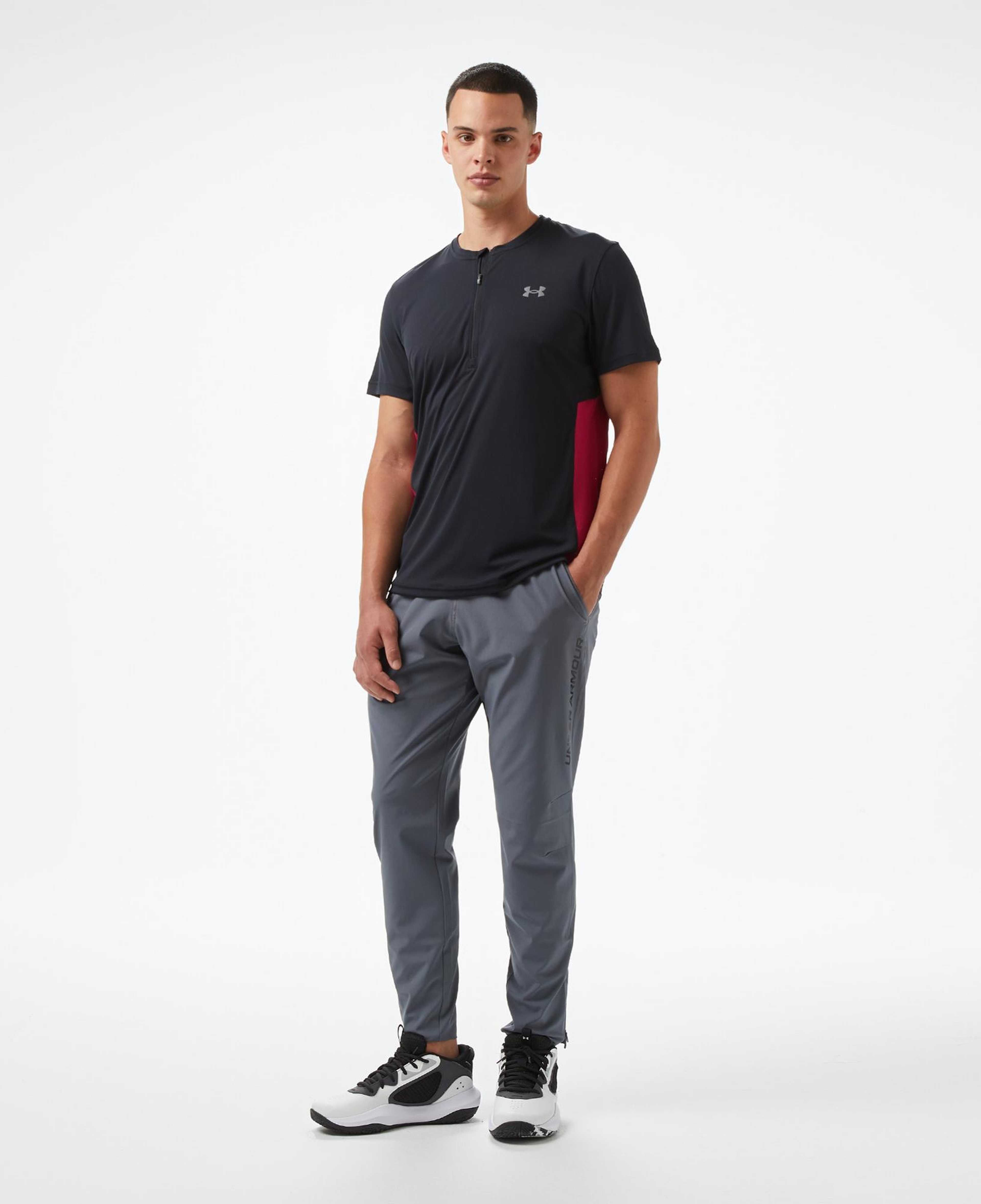Under Armour Launch Erkek Gri Koşu Eşofman Altı
