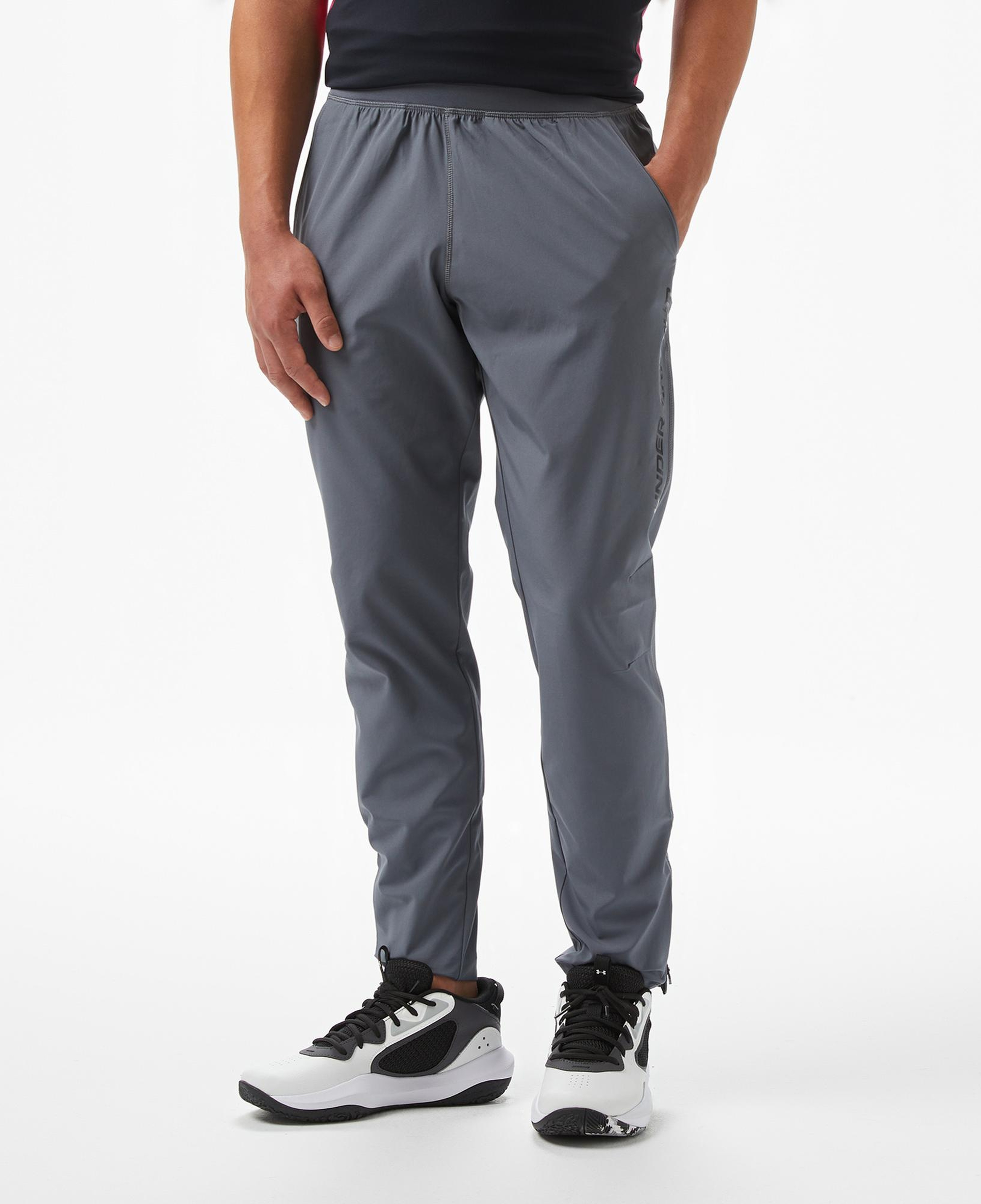 Under Armour Launch Erkek Gri Koşu Eşofman Altı