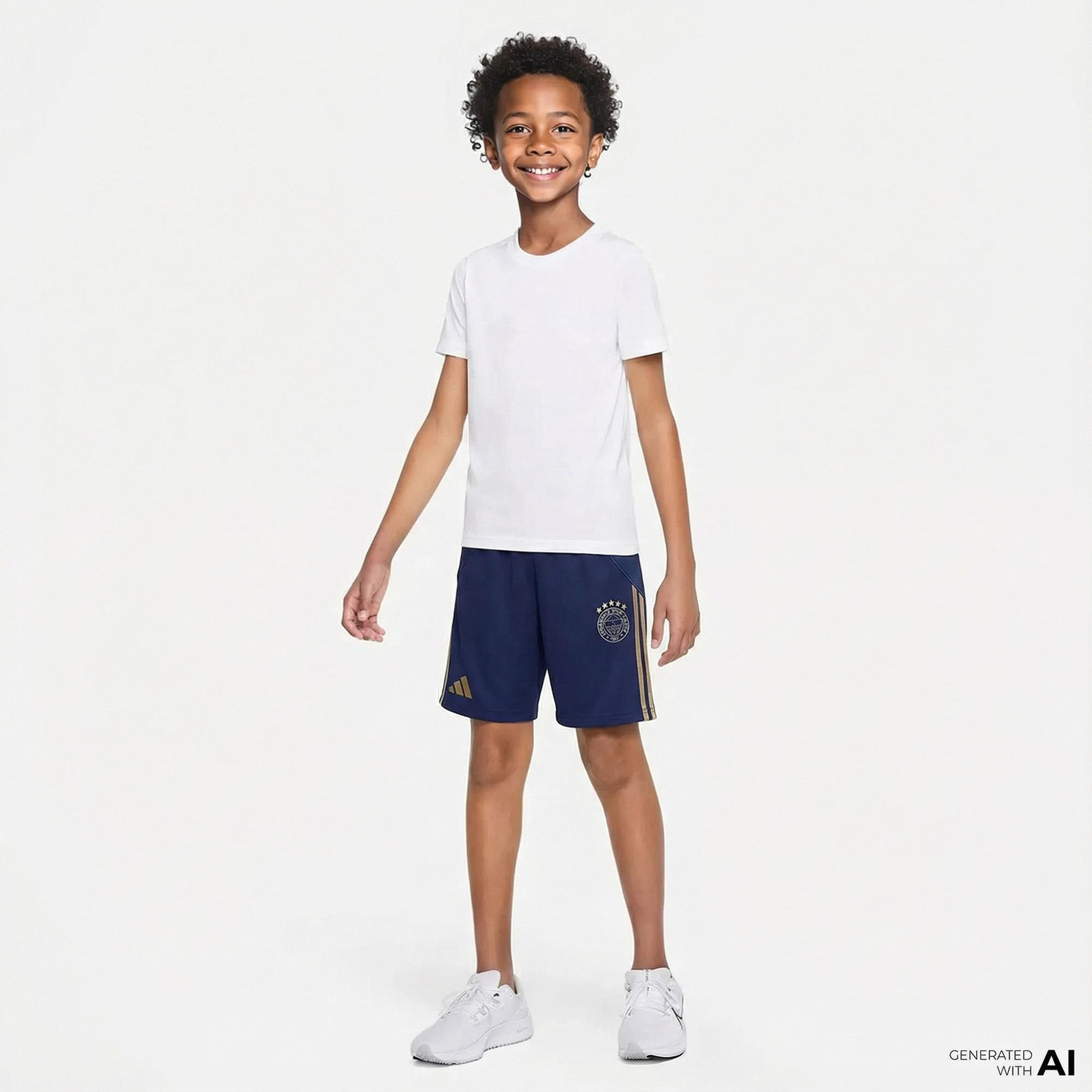 adidas Fenerbahçe 25-26 Çocuk Lacivert Alternatif Futbol Şortu