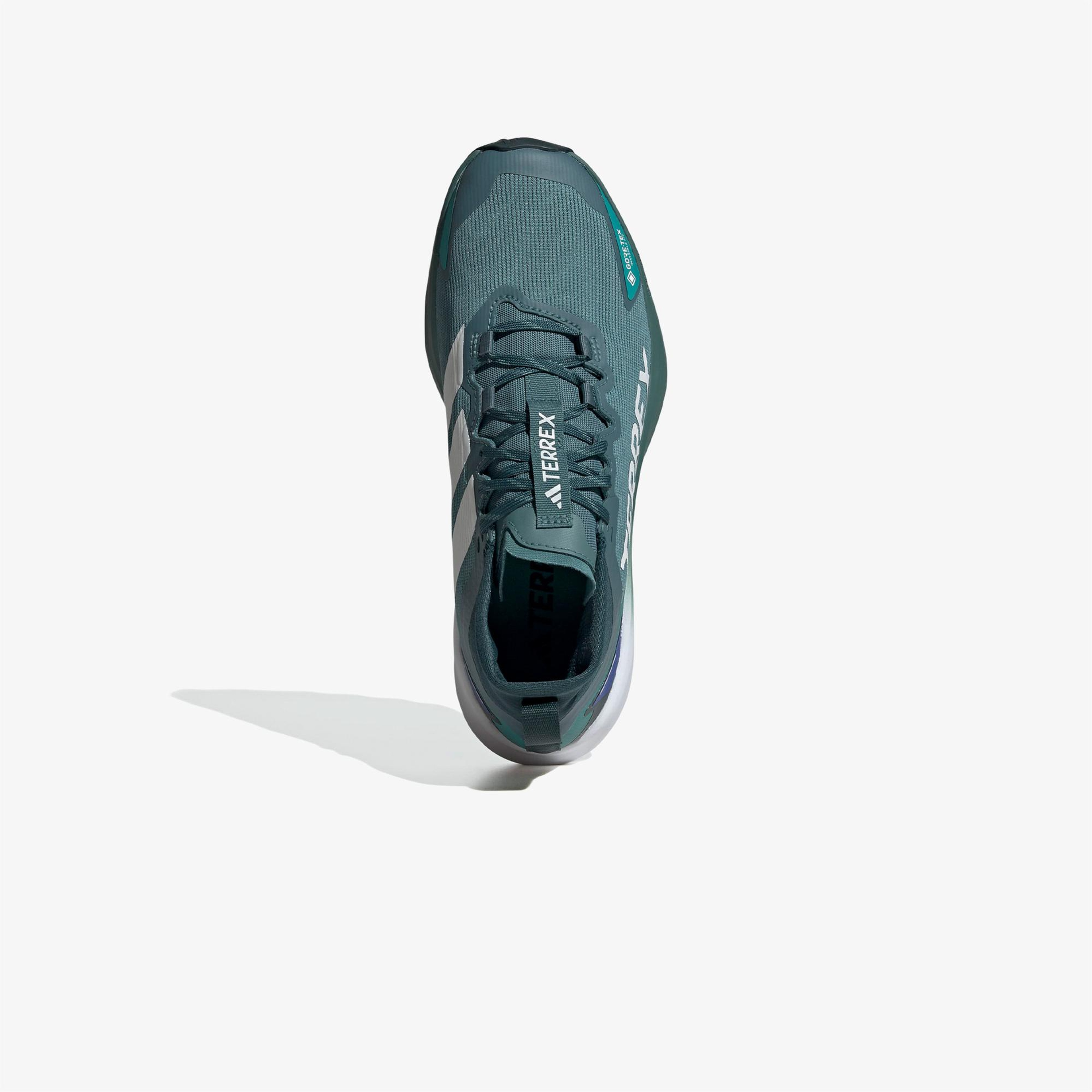 adidas Terrex Agravic Gore-Tex Erkek Yeşil Koşu Ayakkabısı