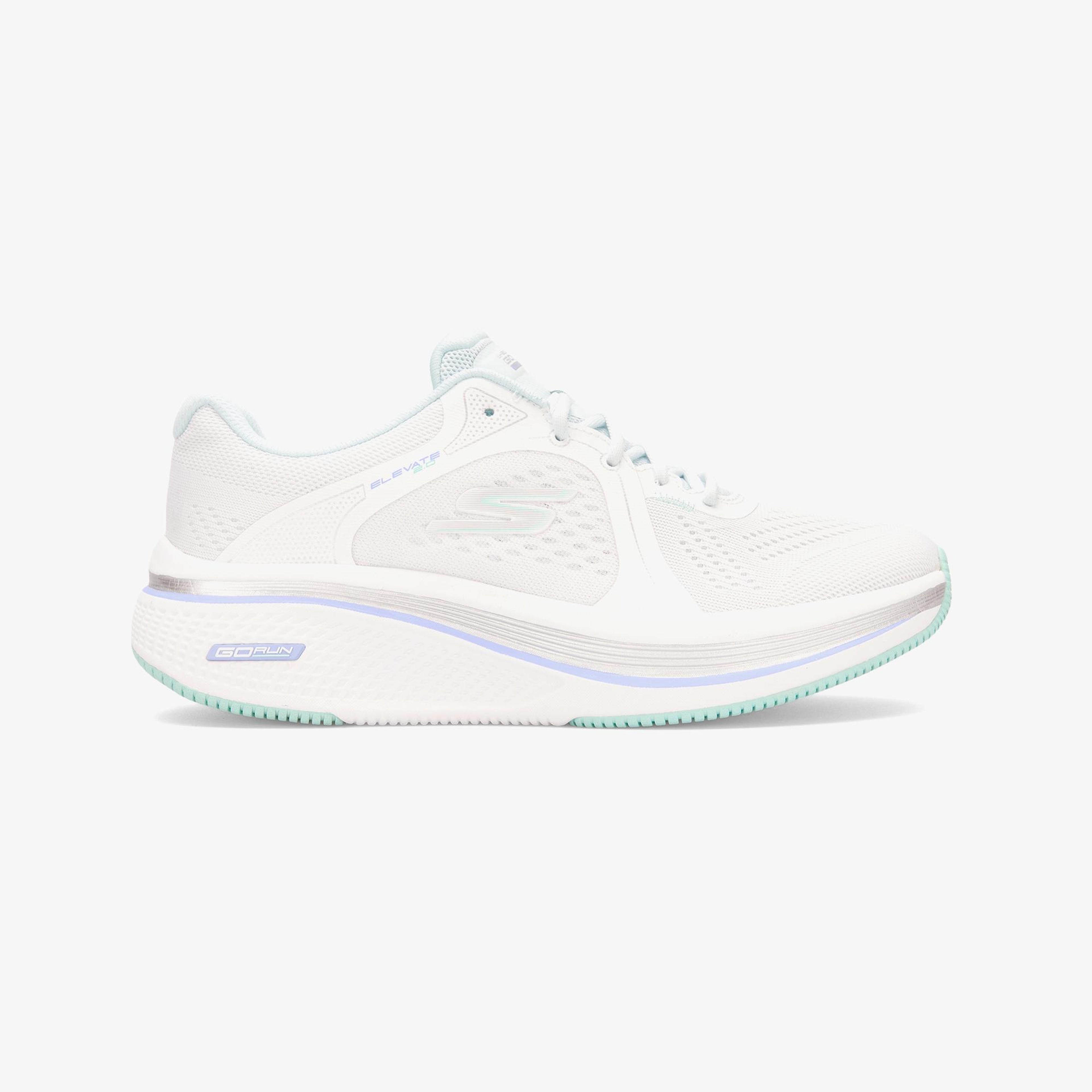 Skechers Go Run Elevate Kadın Beyaz Koşu Ayakkabısı
